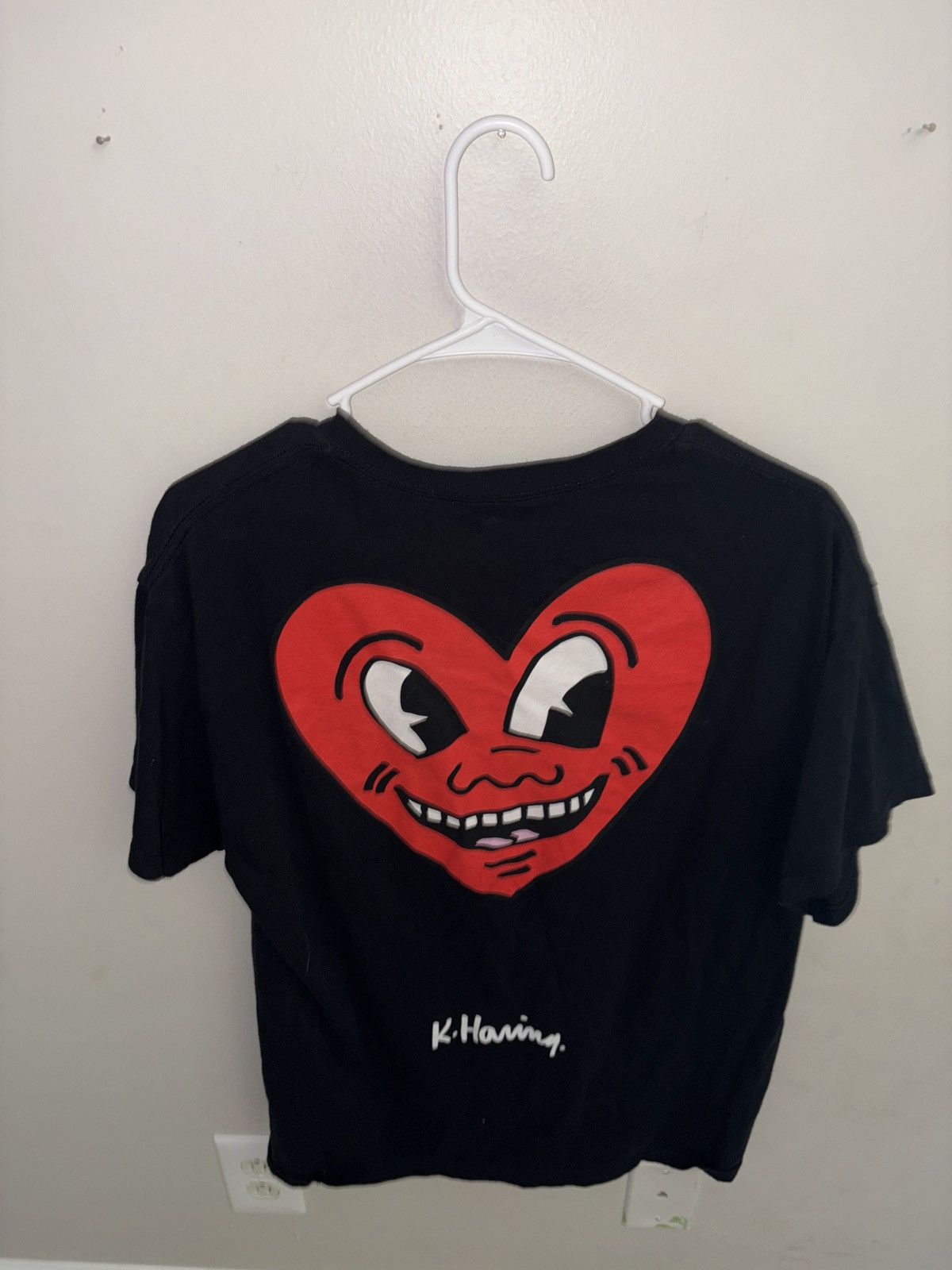 Keith Haring Keith Haring Black Heart Tee Size US L / EU 52-54 / 3 - 8 Thumbnail