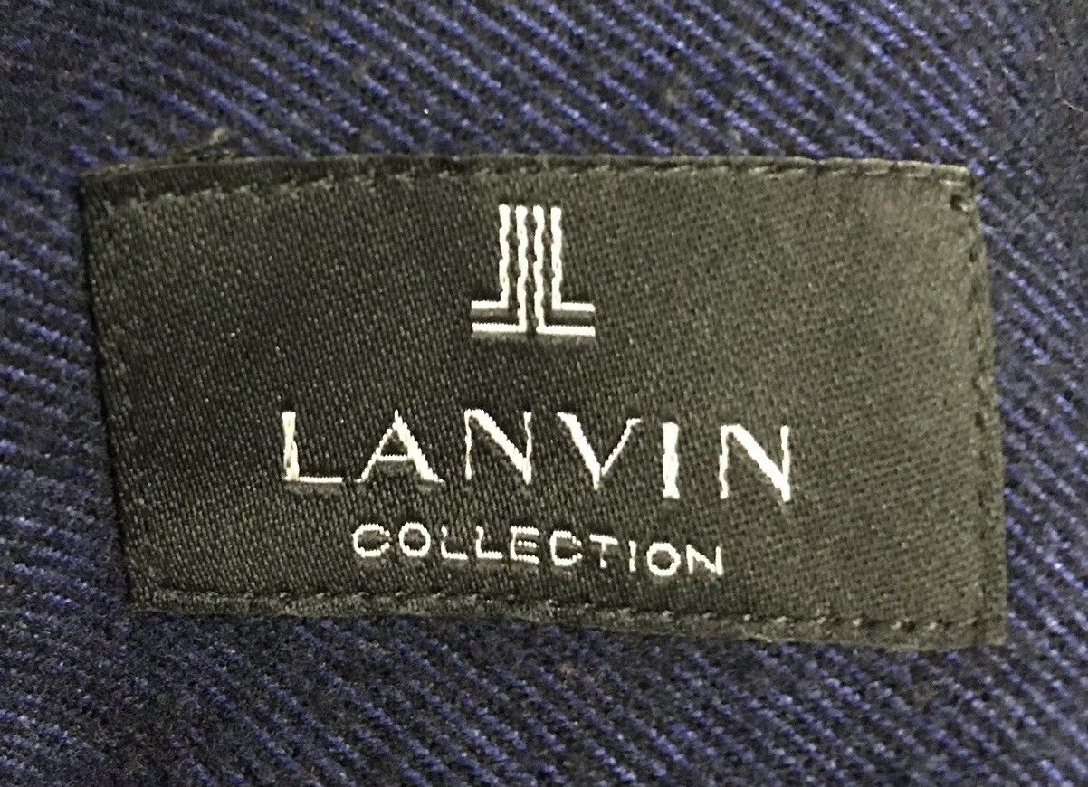 Lanvin × Vintage Vintage Lanvin Collection Long Sleeve Shirt Button Up Size US M / EU 48-50 / 2 - 11 Thumbnail