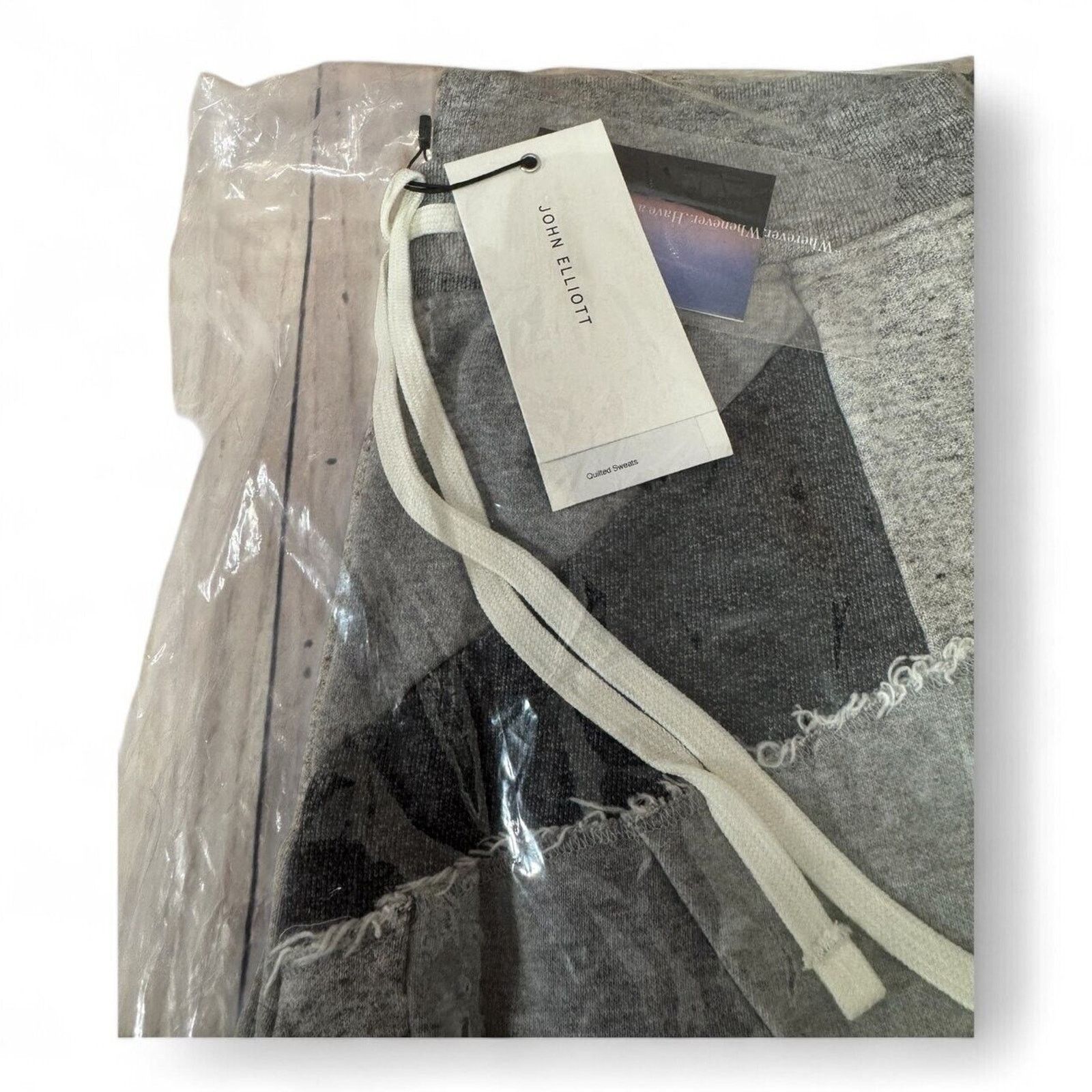 John Elliott John Elliott Quilted Heather Grey Sweatpants Sz 3 / Large Size US 36 / EU 52 - 8 Thumbnail