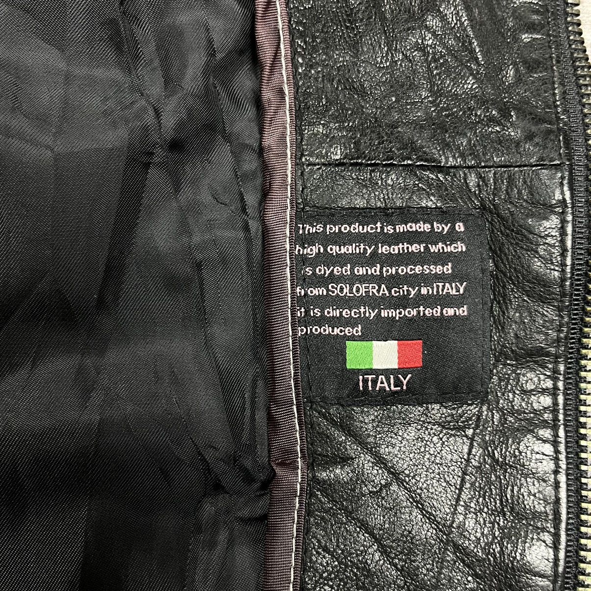 Other Unknown brand Bono leather jacket goa / L.G.B style Size US S / EU 44-46 / 1 - 14 Thumbnail