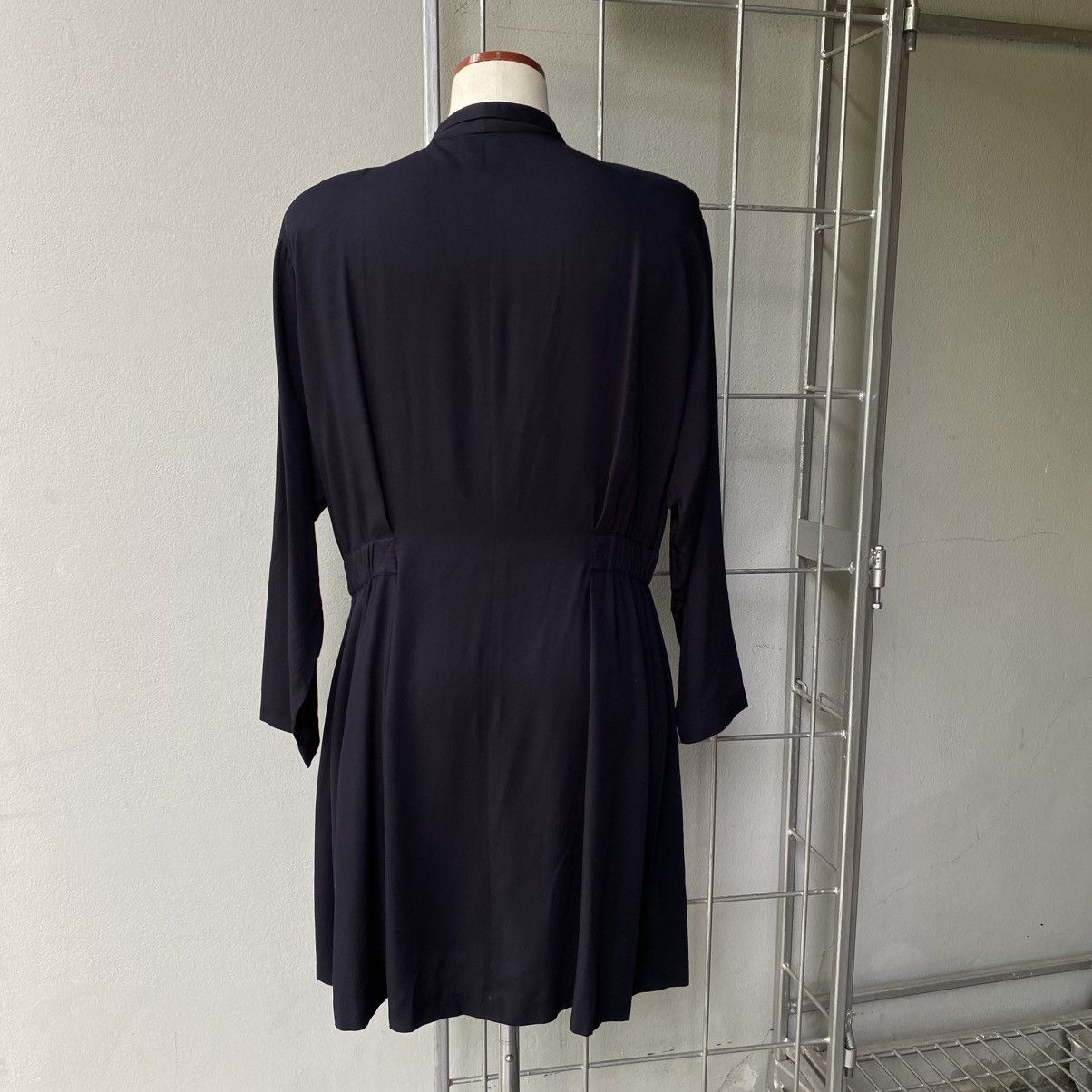 Y's Y’s bis Black Elegance Dress Size XL / US 12-14 / IT 48-50 - 10 Thumbnail