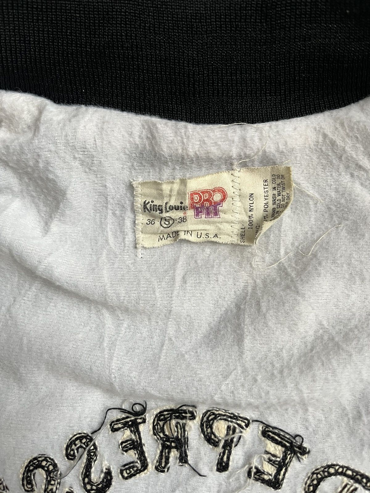 Vintage Vintage 70s King Louie Pro Fit Glass Club Usa Nylon Jacket Size US S / EU 44-46 / 1 - 2 Thumbnail