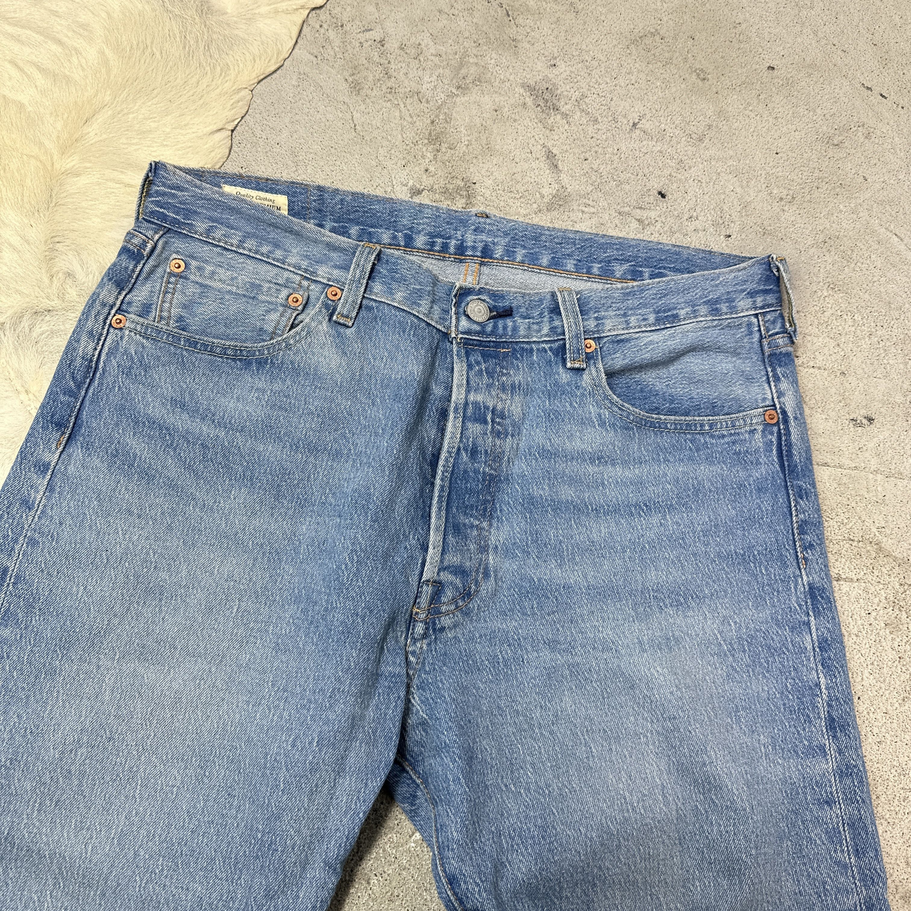 Levi's Vintage Denim Streetwear Levi's 501 Jeans Y2K Size US 34 / EU 50 - 4 Thumbnail