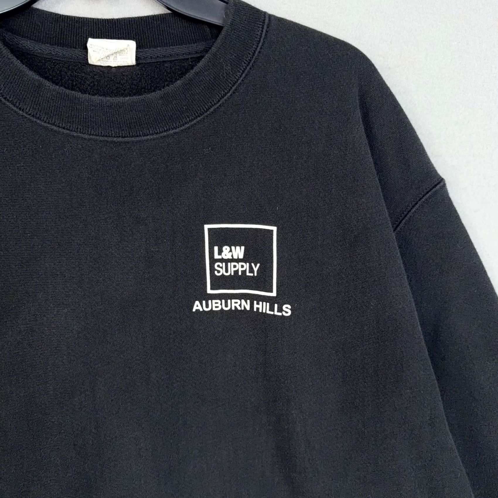 Champion Champion Reverse Weave Sweatshirt Mens 2XL Black L&W Supply Auburn Hills Fleece Size US XXL / EU 58 / 5 - 2 Thumbnail