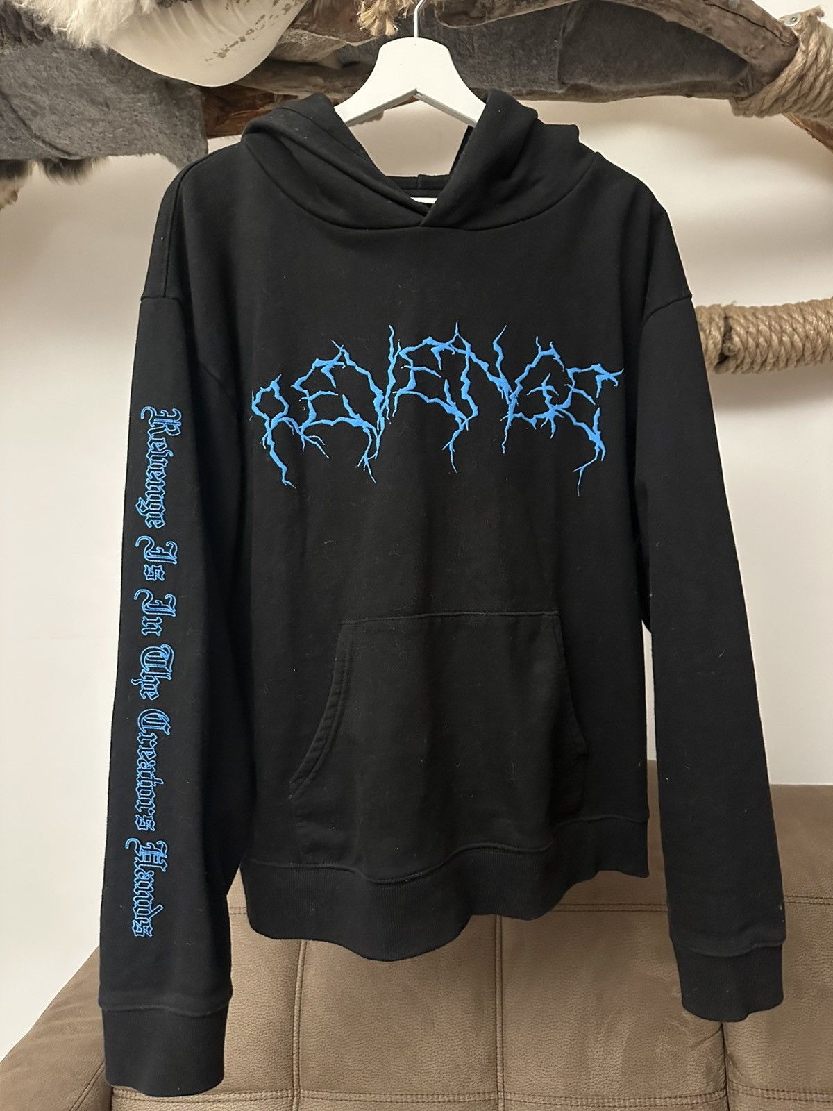 Revenge Revenge × XXXtentacion Kill hoodie in black, size L. Size US L / EU 52-54 / 3 - 1 Thumbnail