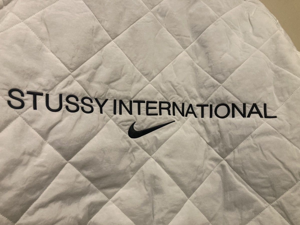 Nike × Stussy Stussy x Nike 2023FW reversible varsity jacket size m black Size US M / EU 48-50 / 2 - 11 Thumbnail