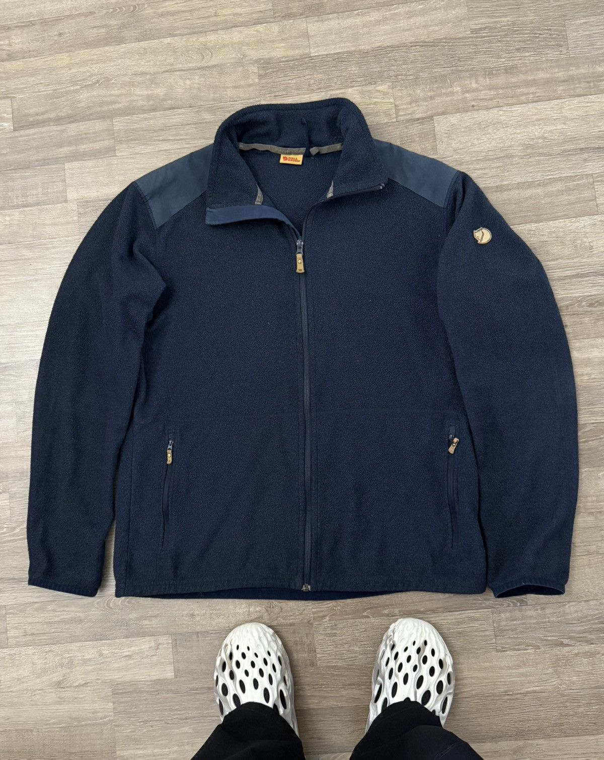 Fjallraven Fjallraven Sten Navy Outdoor Gorpcore Fleece Jacket Size US L / EU 52-54 / 3 - 4 Thumbnail