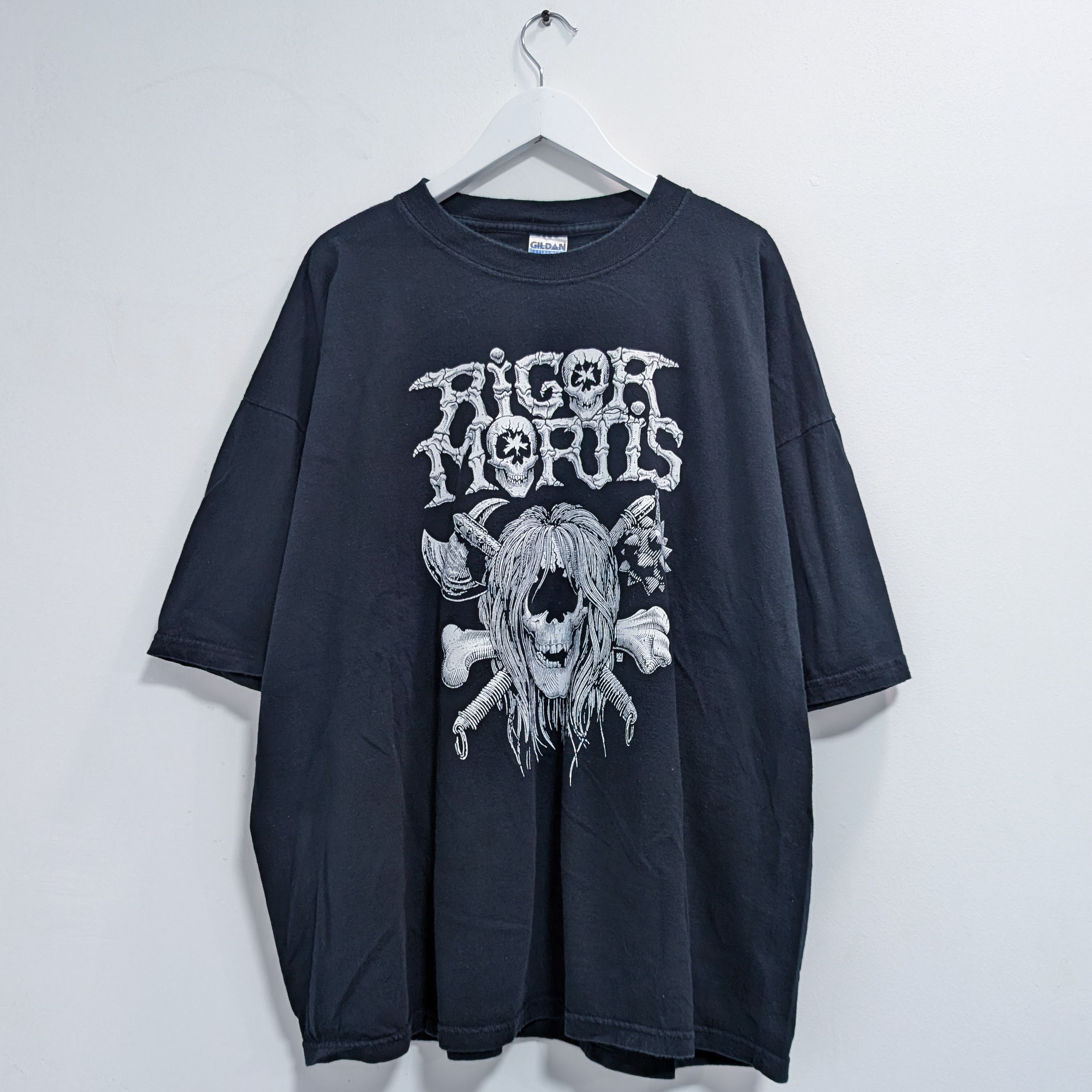 Vintage 2000's Rigor Mortis Tshirt Size US XXL / EU 58 / 5 - 1 Thumbnail