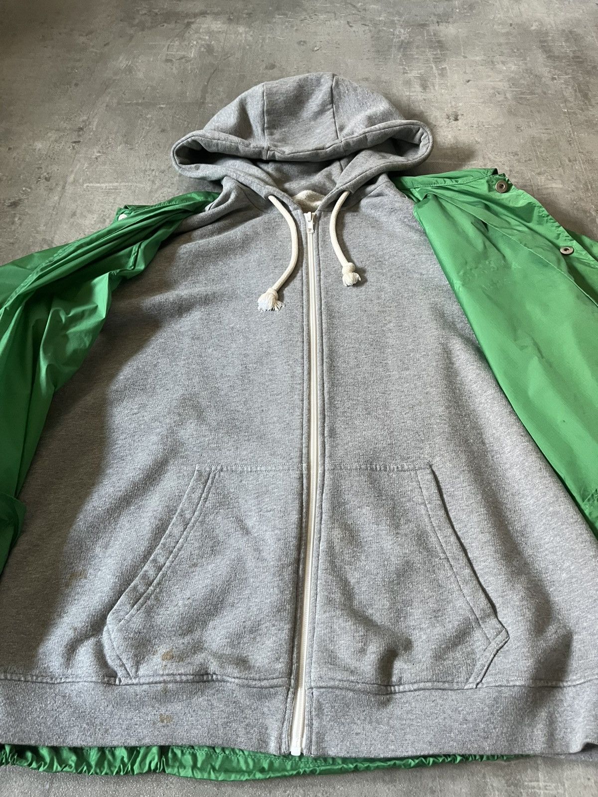 Maison Margiela Maison Margiela S/S 18 Atelier hoodie jacket 2 in 1 green Size US M / EU 48-50 / 2 - 13 Thumbnail