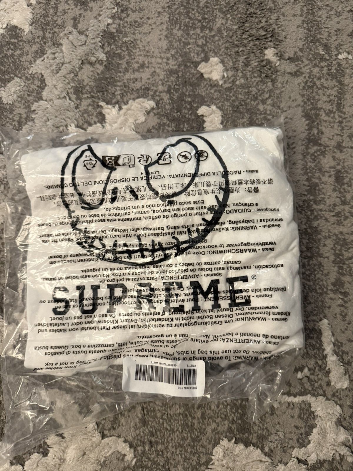 Supreme Supreme Jack Skellington Skeleton Tee Size US L / EU 52-54 / 3 - 1 Thumbnail