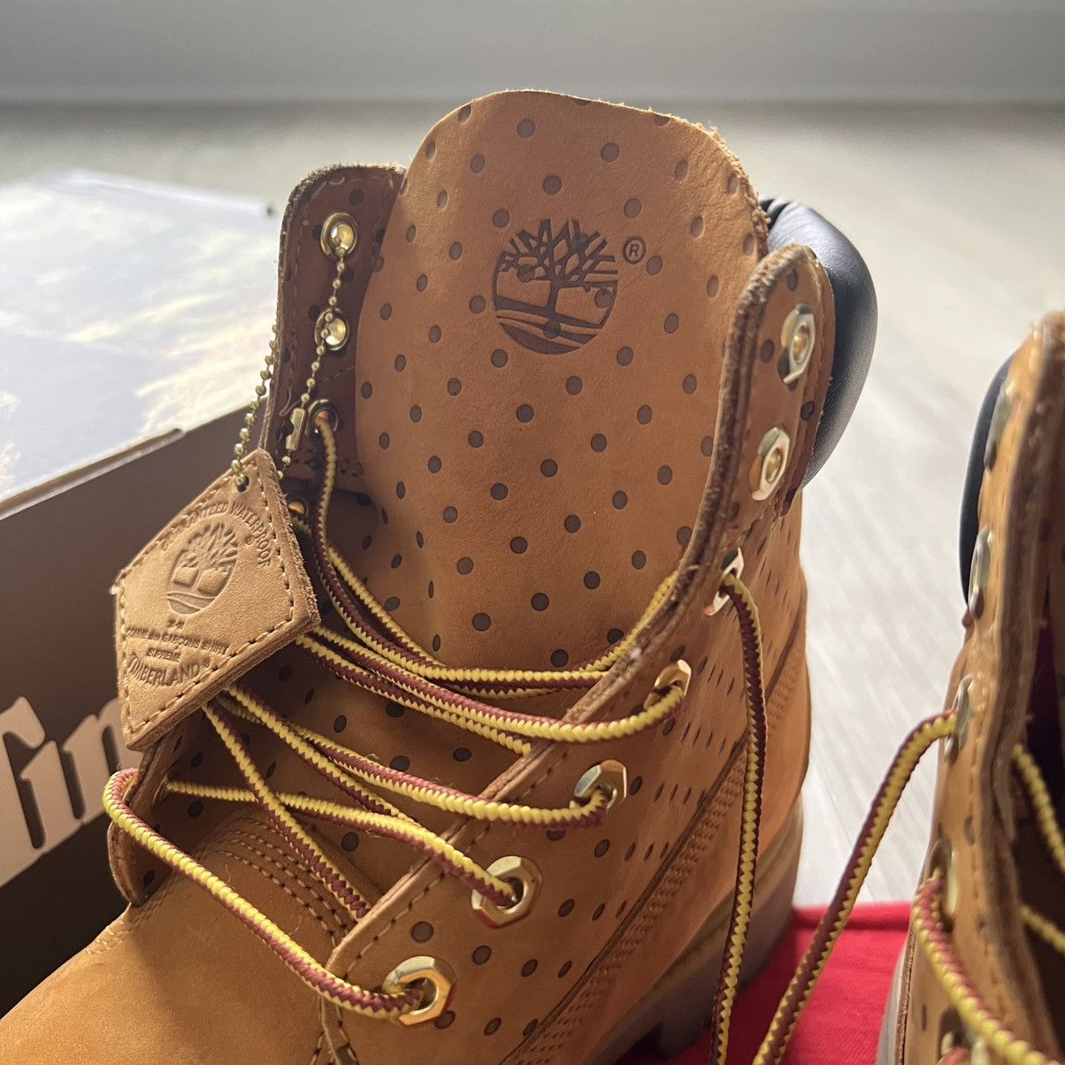 Comme des Garcons SHIRT × Supreme × Timberland Timberland 6” AW/SS15 Supreme x Comme Des Garçon Boots Size US 10 / EU 43 - 11 Thumbnail