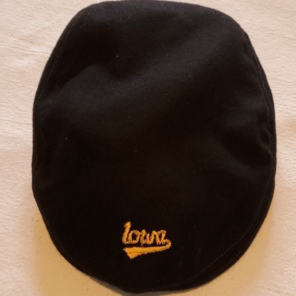 Vintage Stevens Univ. of Iowa Hawkeyes Ivy Newsboy Cabbie Flat Black Size ONE SIZE - 5 Thumbnail