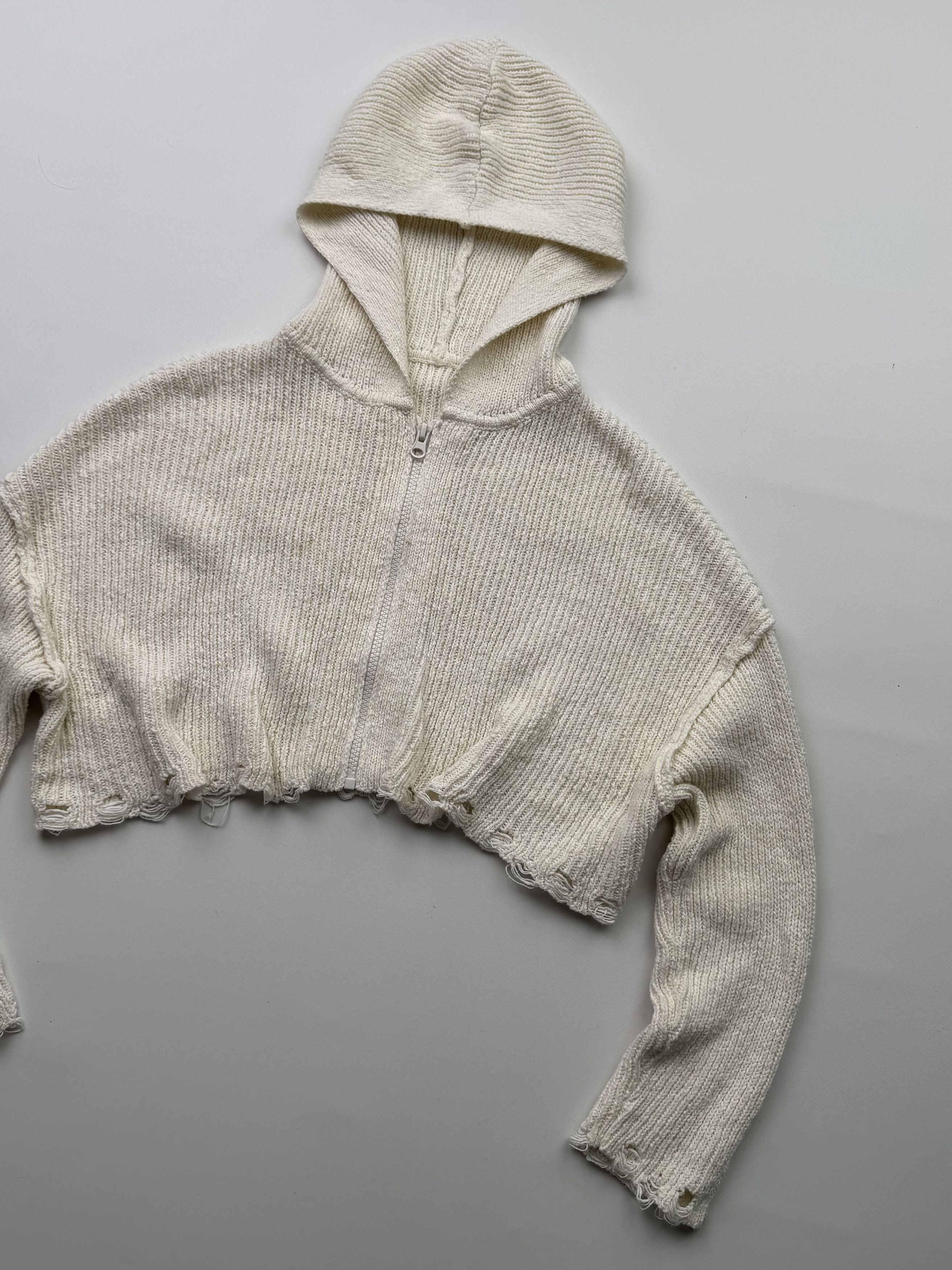Vintage Vintage Cropped Hoodie B749(V328)E2 Size S / US 4 / IT 40 - 3 Thumbnail