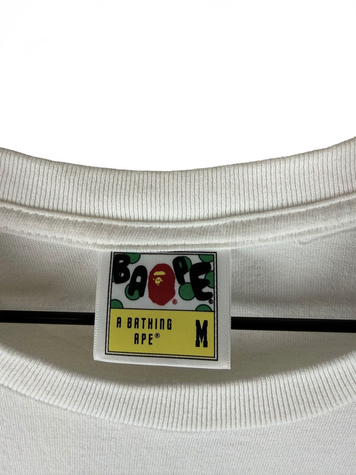 Bape FW18 BAPE ABC Ape Face on Bapesta Tee Size US M / EU 48-50 / 2 - 6 Thumbnail