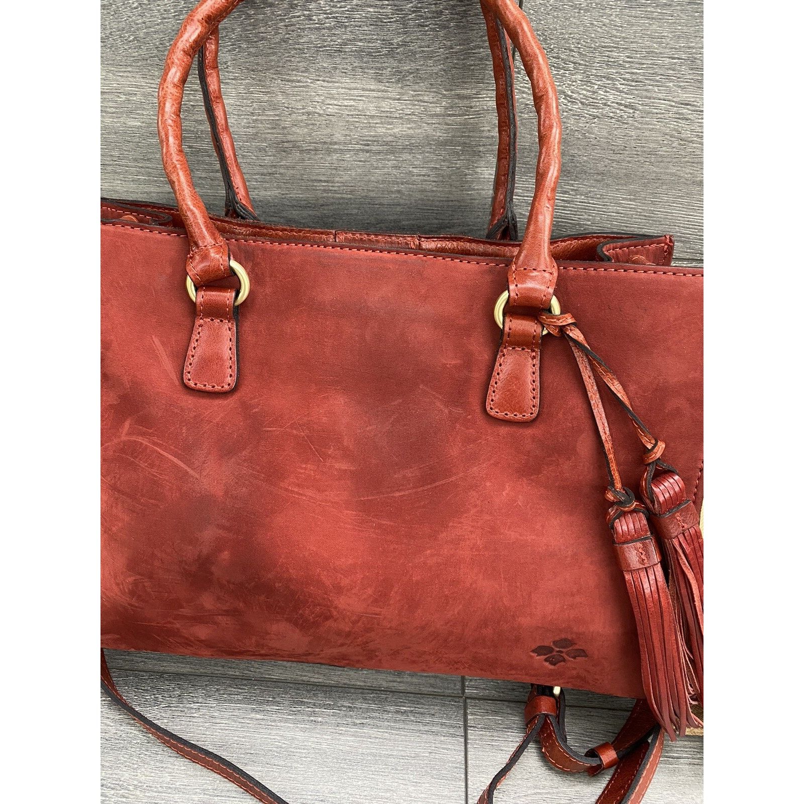 Patricia Nash Patricia Nash primrose satchel Nubuck Shoulder Bag B000595 Size ONE SIZE - 2 Thumbnail