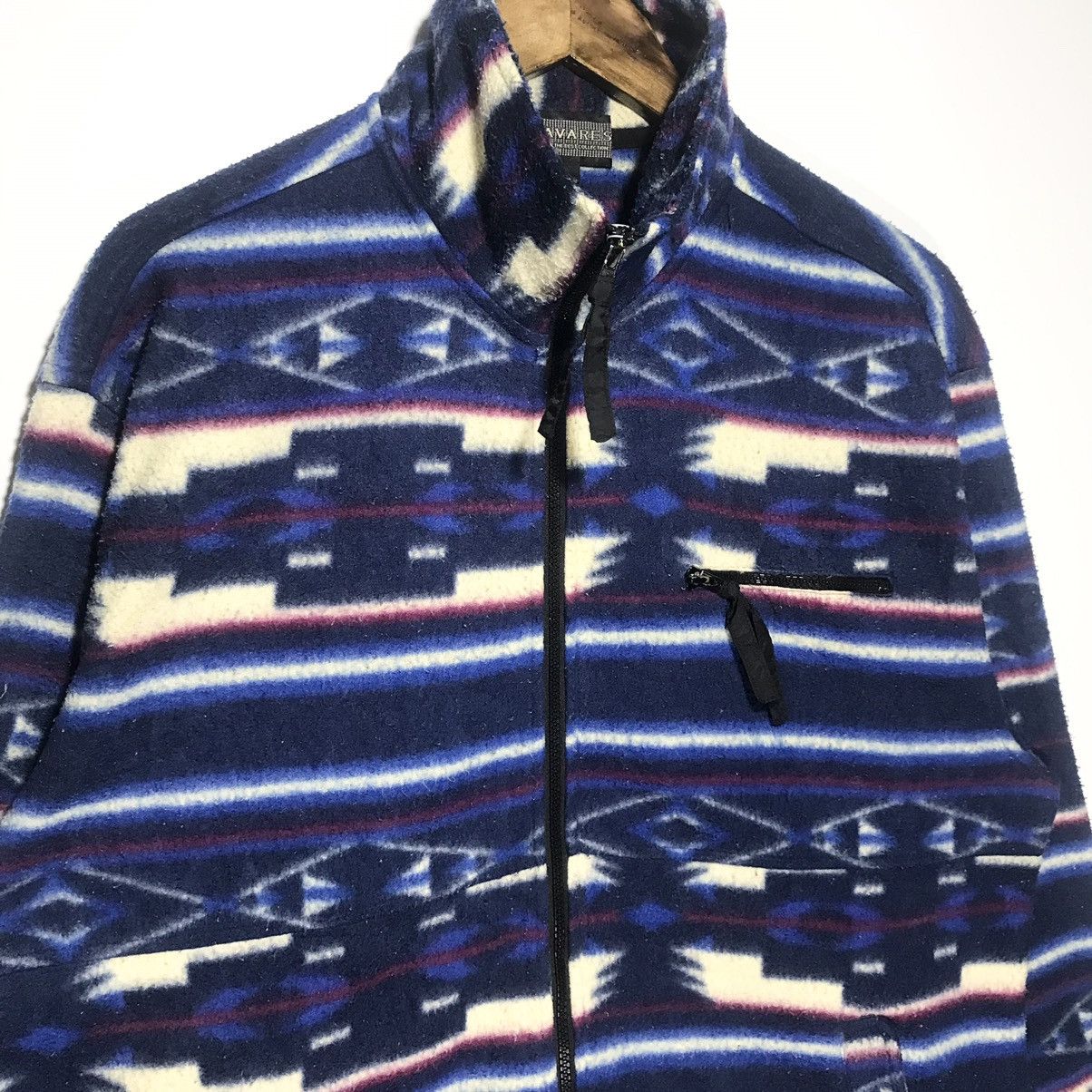 Japanese Brand × Native Vintage Tavares Aztec Navajo Fleece Zipper Size US L / EU 52-54 / 3 - 3 Thumbnail