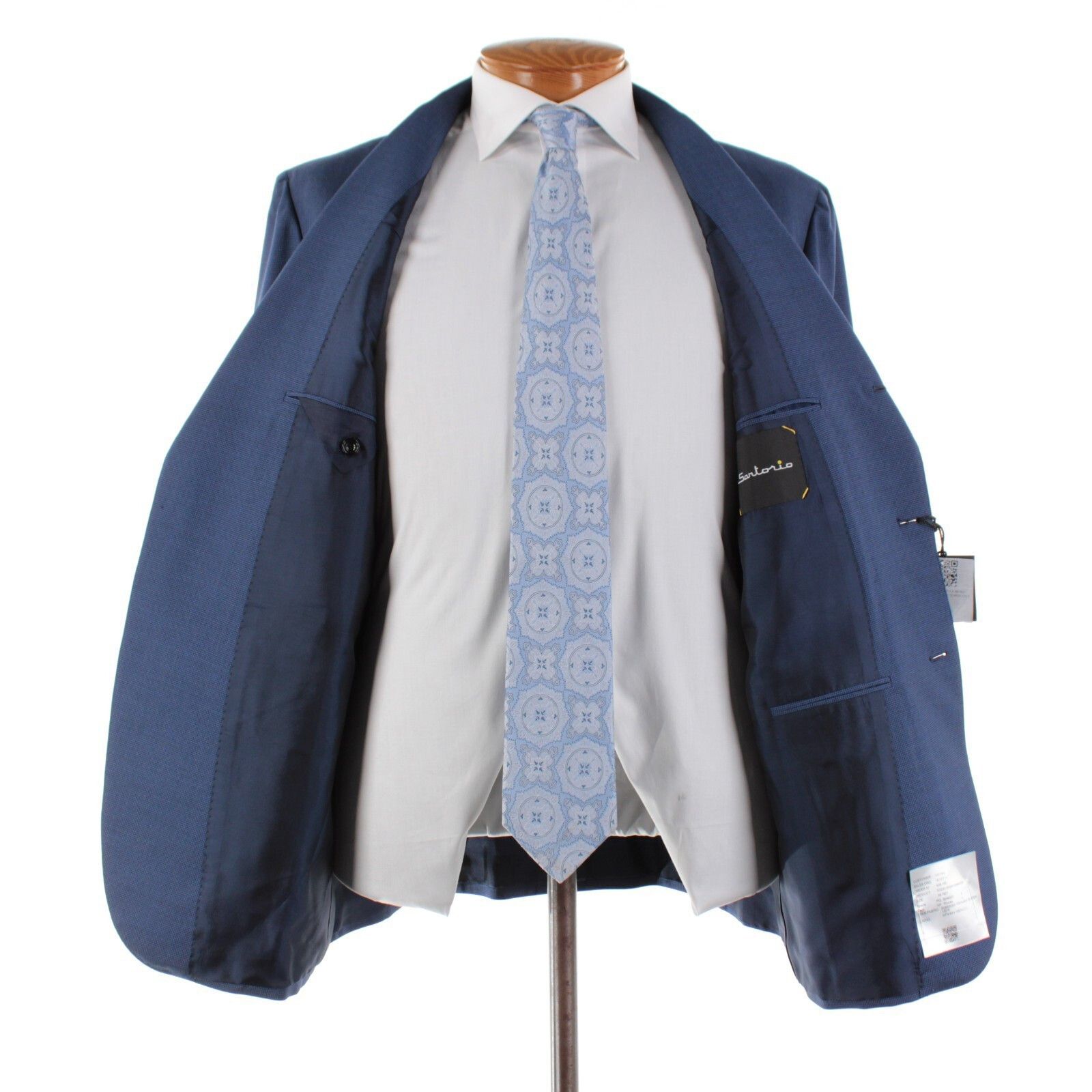 SARTORIO Sartorio Suit Size US 46 Regular in Blue Size 46R - 7 Thumbnail