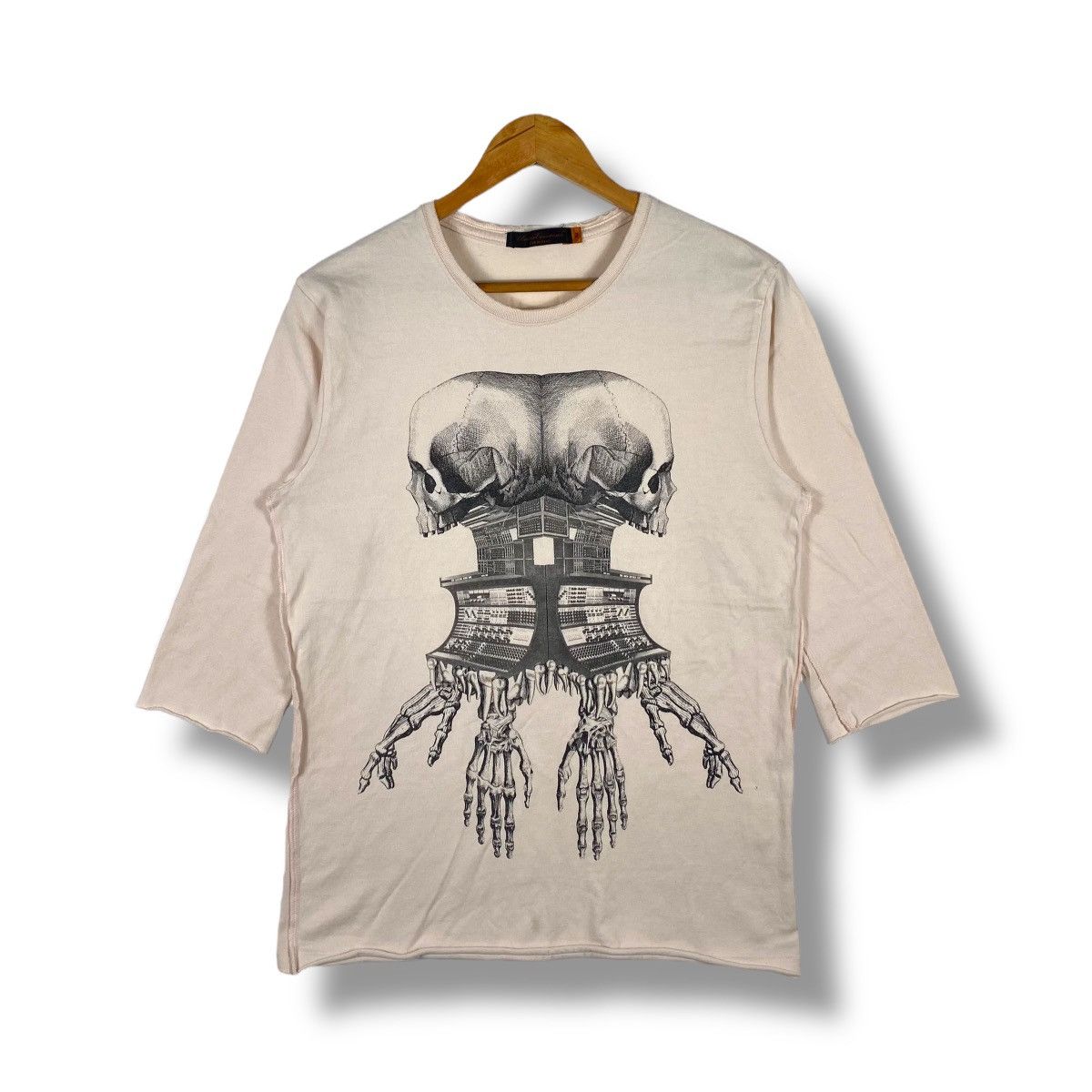 Undercover × Vintage UNDERCOVERISM FOR REBELS Scab Skull Tee Shirt Jun Takahashi Size US M / EU 48-50 / 2 - 1 Thumbnail