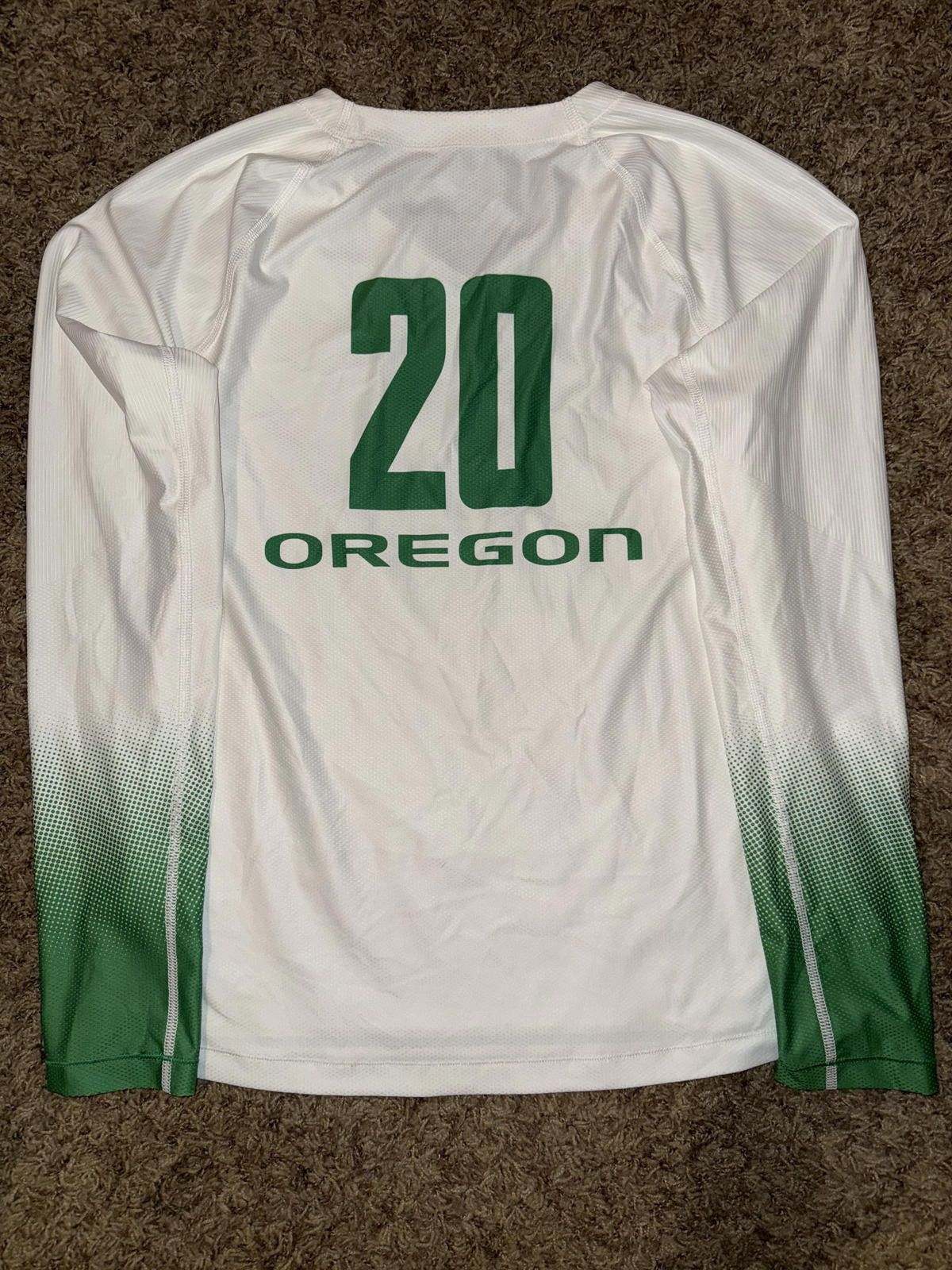 Nike Nike Women’s Oregon Ducks Hyperelite Long Sleeve Volleyball Jersey Sample Size M / US 6-8 / IT 42-44 - 6 Thumbnail