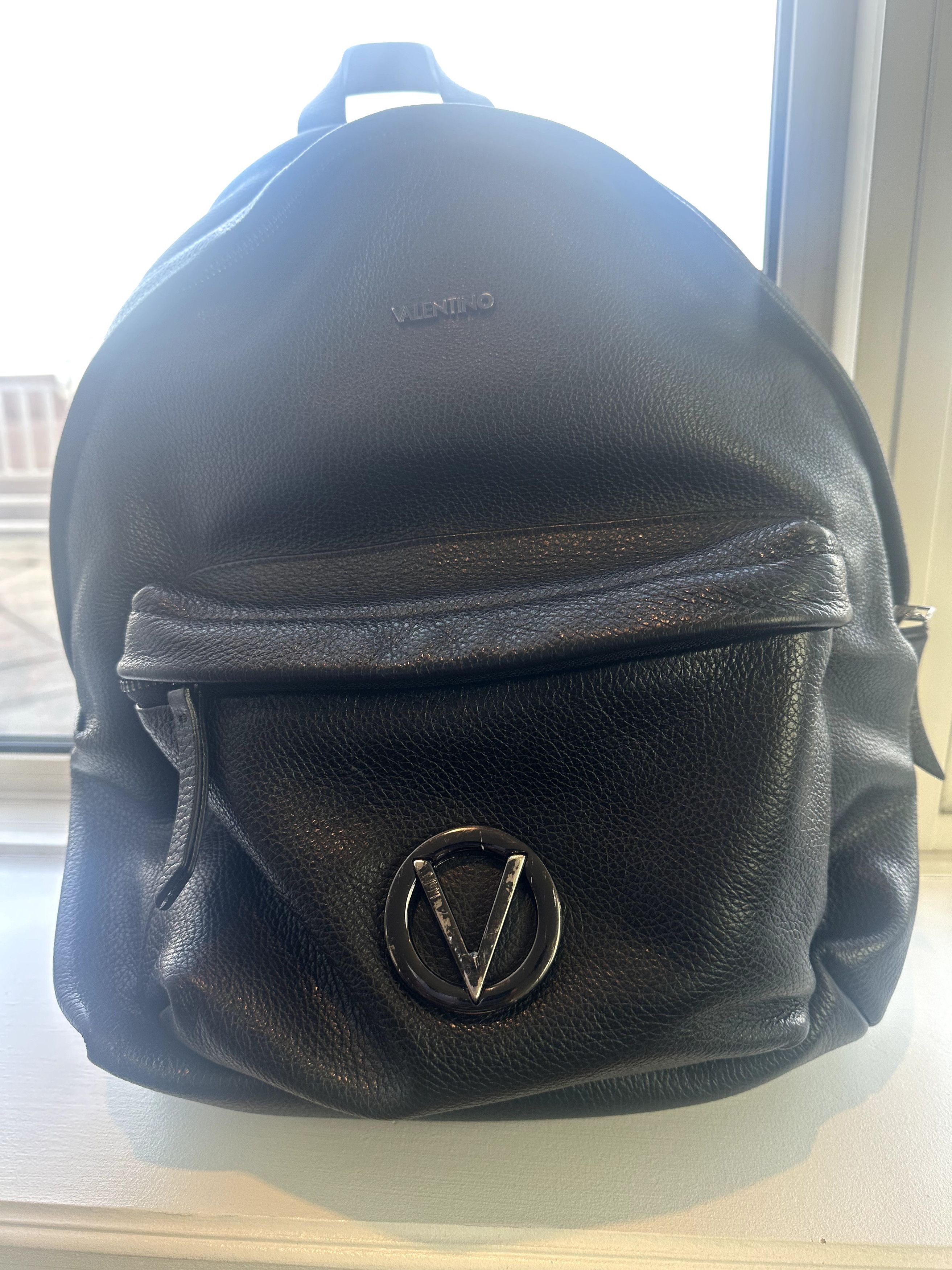 Mario Valentino Valentino by Mario Valentino Seanye Leather Backpack Size ONE SIZE - 1 Thumbnail