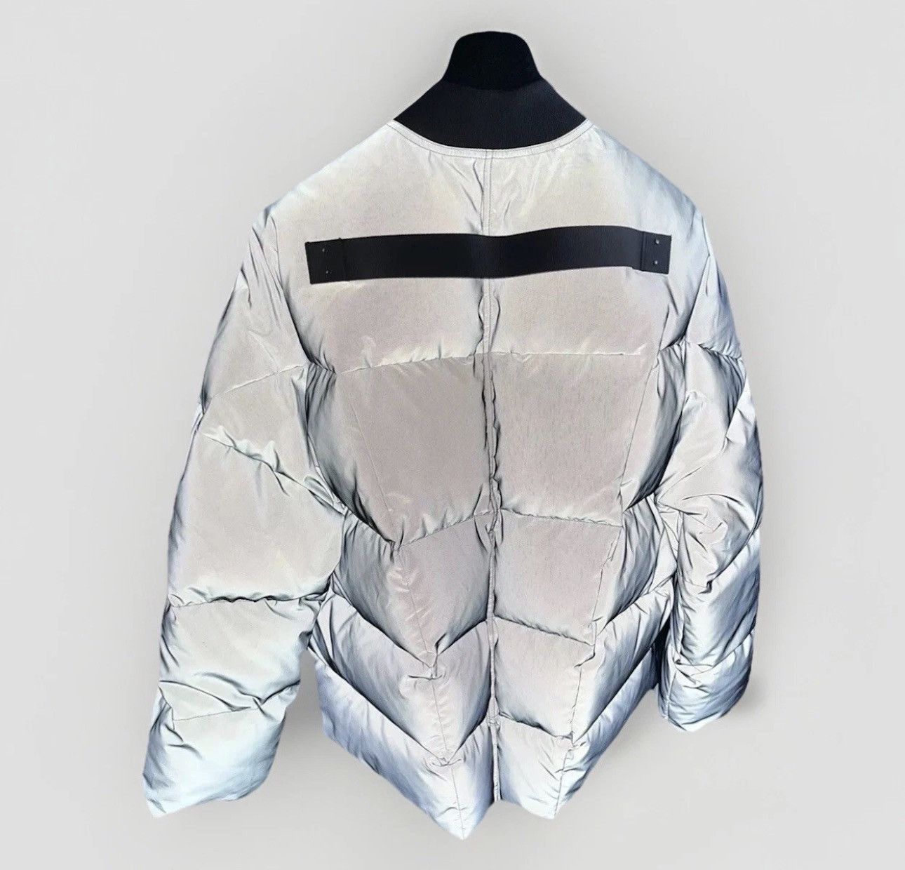 Rick Owens RICK OWENS Reflex Oversized Quilted Reflective Jacket Size US XL / EU 56 / 4 - 3 Thumbnail