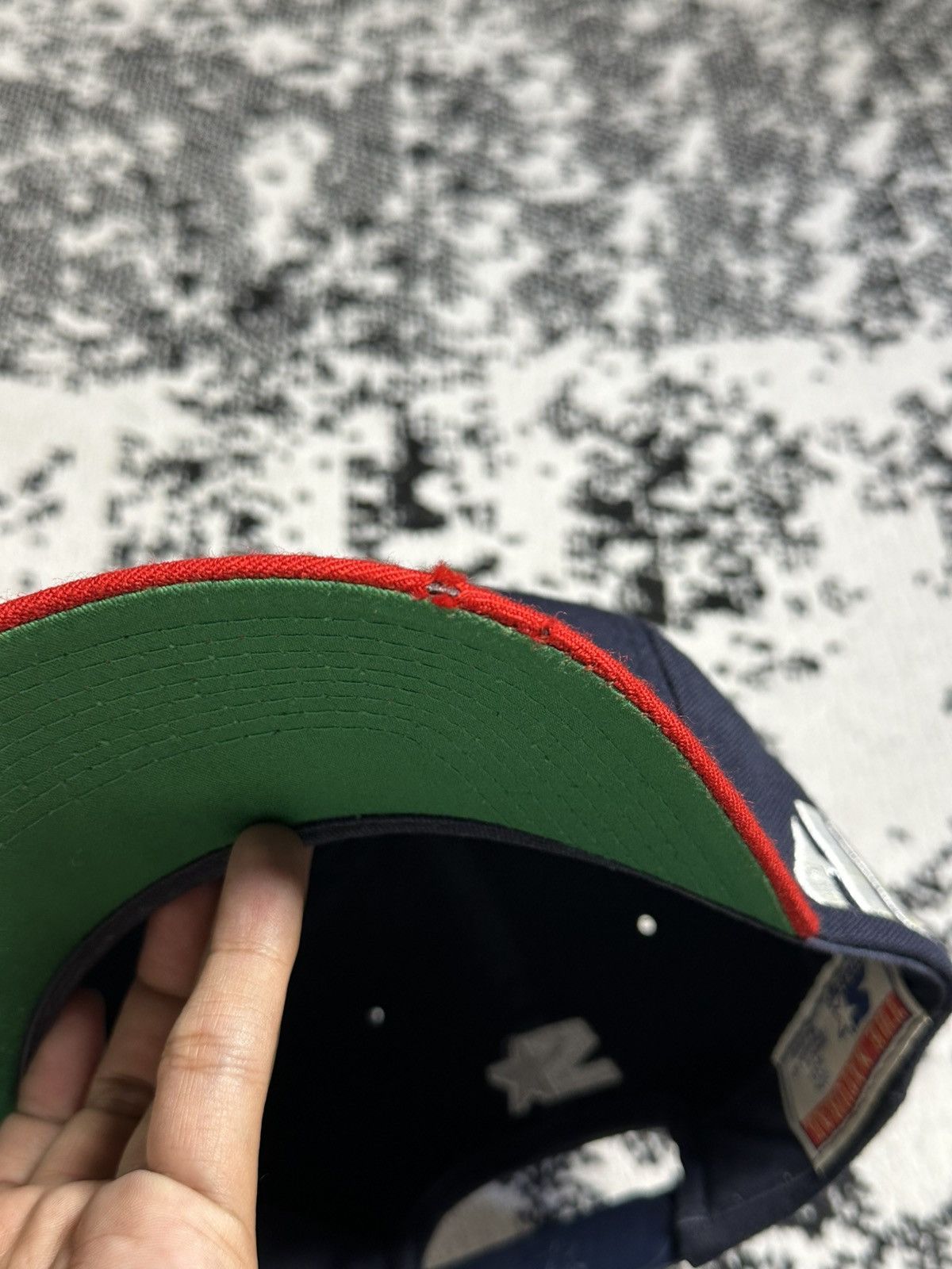 Starter Vintage Howard Bison Starter 90s Hat Size ONE SIZE - 5 Thumbnail