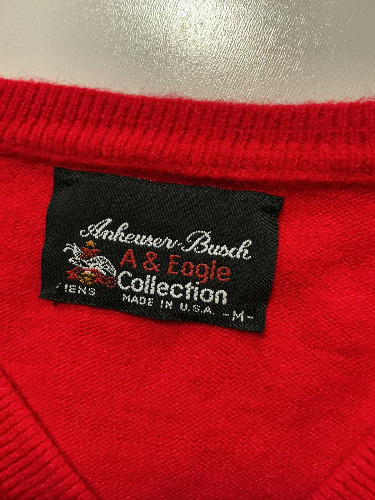 Budweiser Vintage 70s 80s Anheuser Busch Budweiser Racing Sweater Size US M / EU 48-50 / 2 - 6 Thumbnail