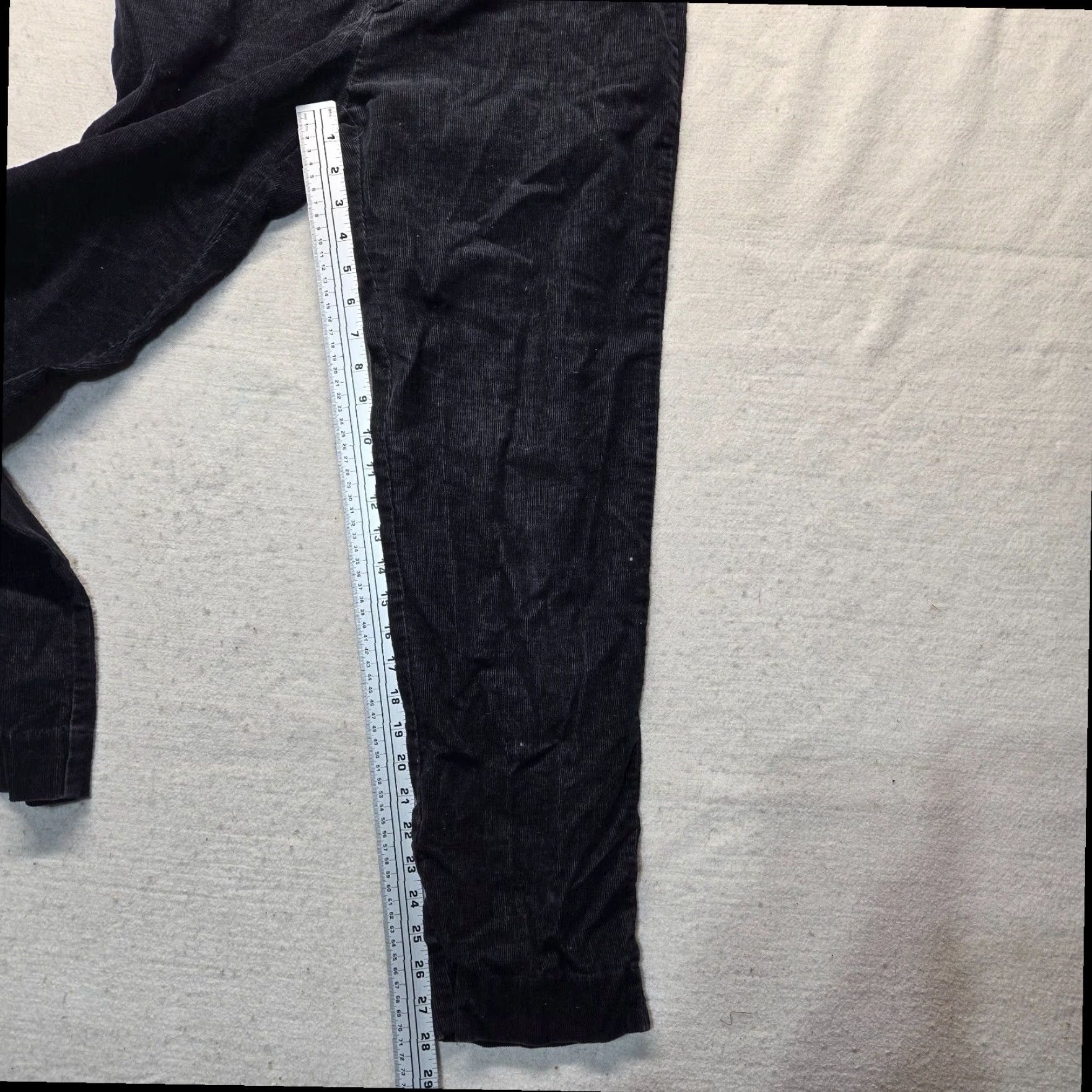 Dockers Dockers Womens Solid Black High Rise Flat Front Khakis Pants Size 10 Extra Large Size 32" / US 10 / IT 46 - 7 Thumbnail