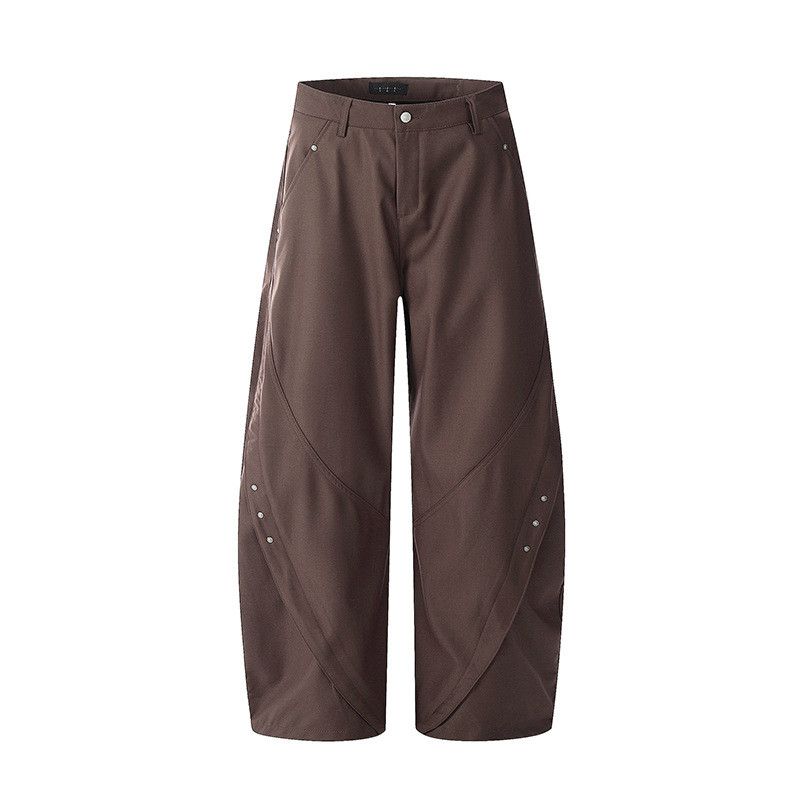 Japanese Brand American-style loose versatile casual curved trousers Size US 32 / EU 48 - 1 Thumbnail