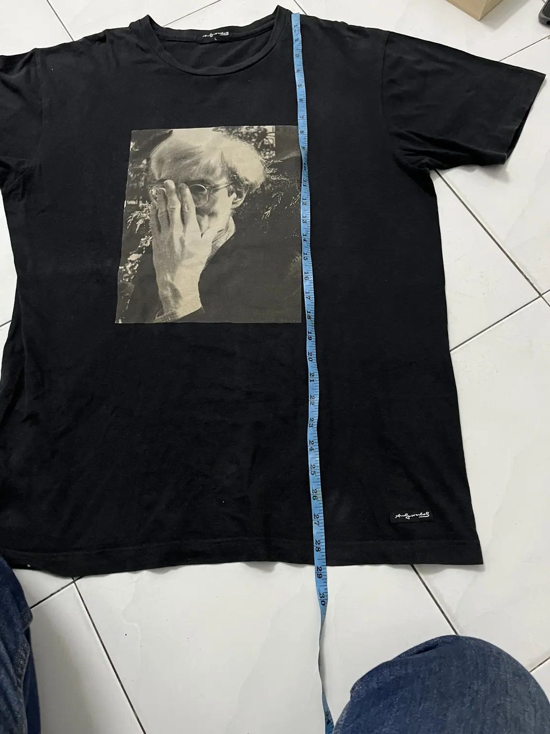 Andy Warhol Andy Warhol Face Tee Shirt Size US L / EU 52-54 / 3 - 7 Thumbnail