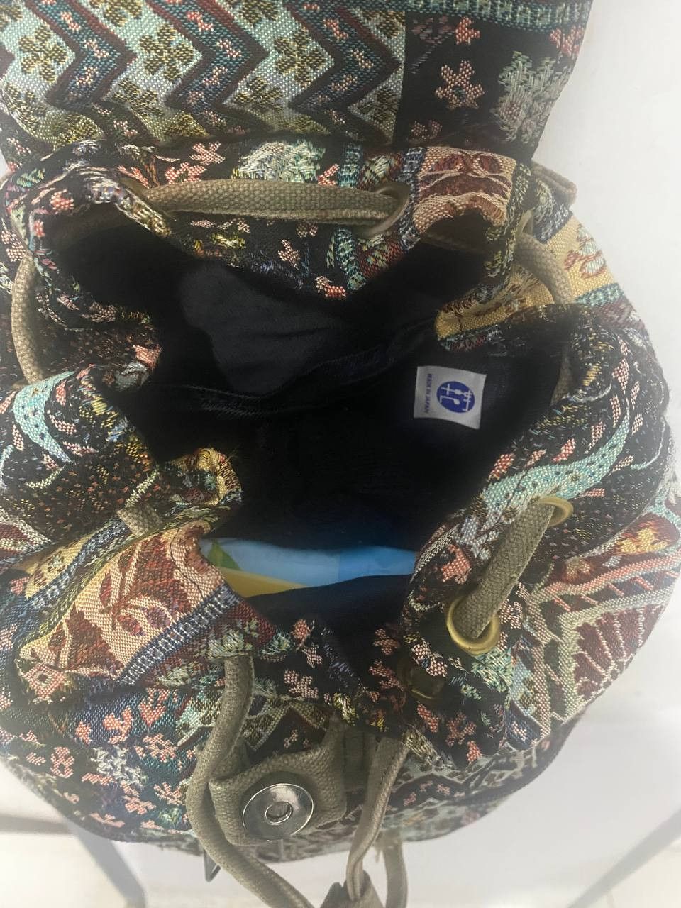 Japanese Brand JAPAN LUGGAGE ASSOCIATION SAKROOT TRIBAL BOHO BAG Size ONE SIZE - 4 Thumbnail