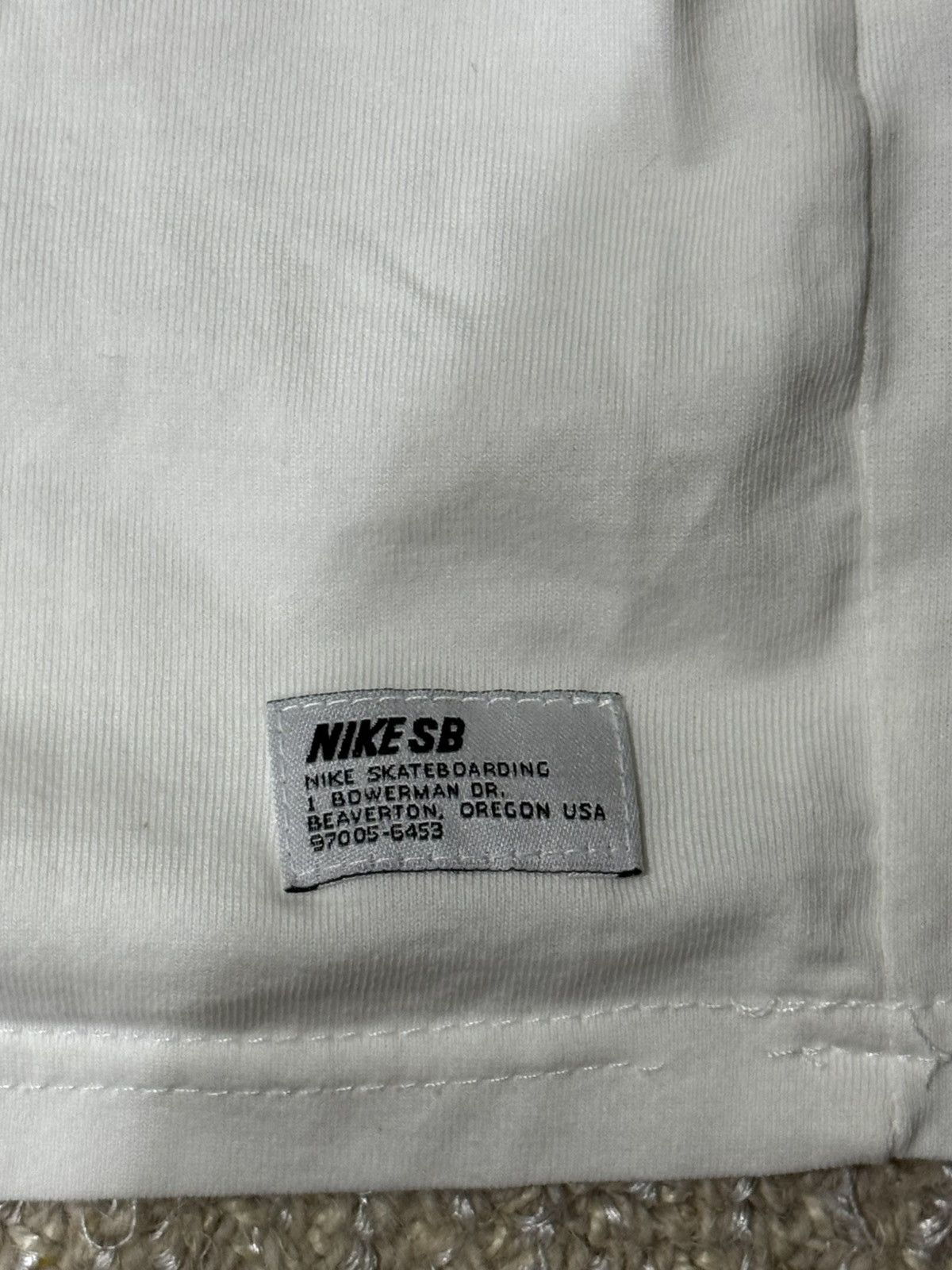 Nike × Vintage Nike SB Shirt Mens Size 2XL White Baseball Raglan 3/4 Sleeve Size US XXL / EU 58 / 5 - 4 Thumbnail