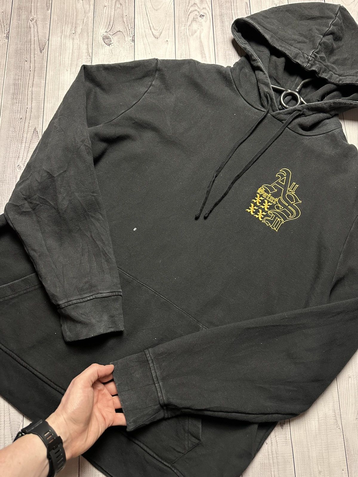 Allsaints × Vintage Vintage Allsaints hoodie size M logo rare Size US M / EU 48-50 / 2 - 3 Thumbnail