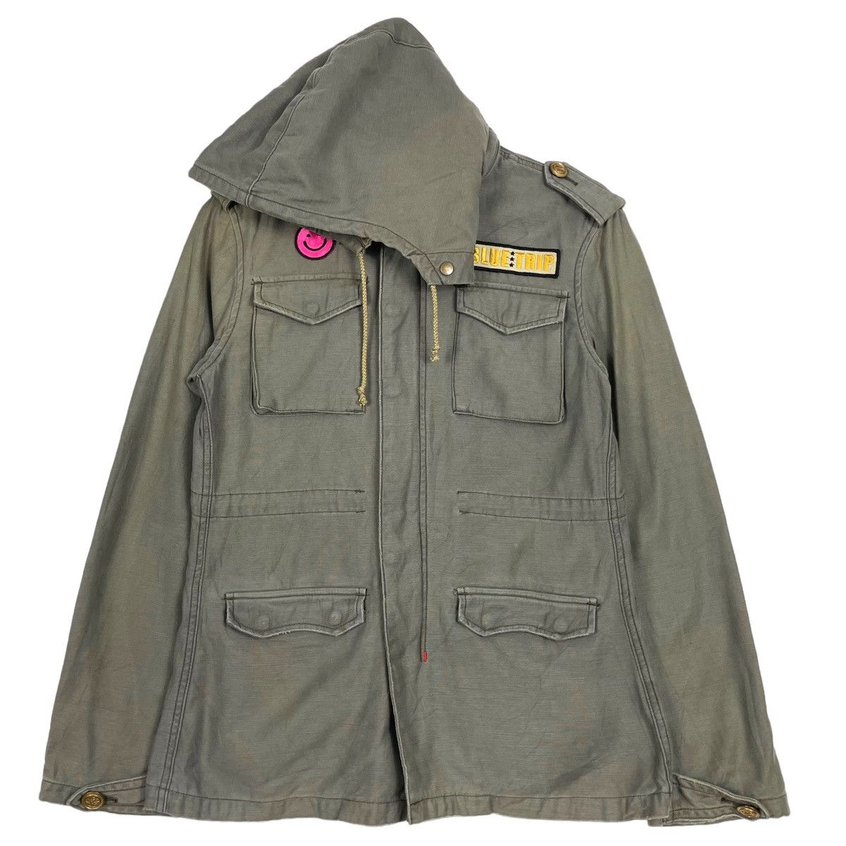 Beauty Beast × Hysteric Glamour × Japanese Brand 💥BLUE TRIP JAPAN MILITARY FIELD JACKET Size US S / EU 44-46 / 1 - 1 Thumbnail