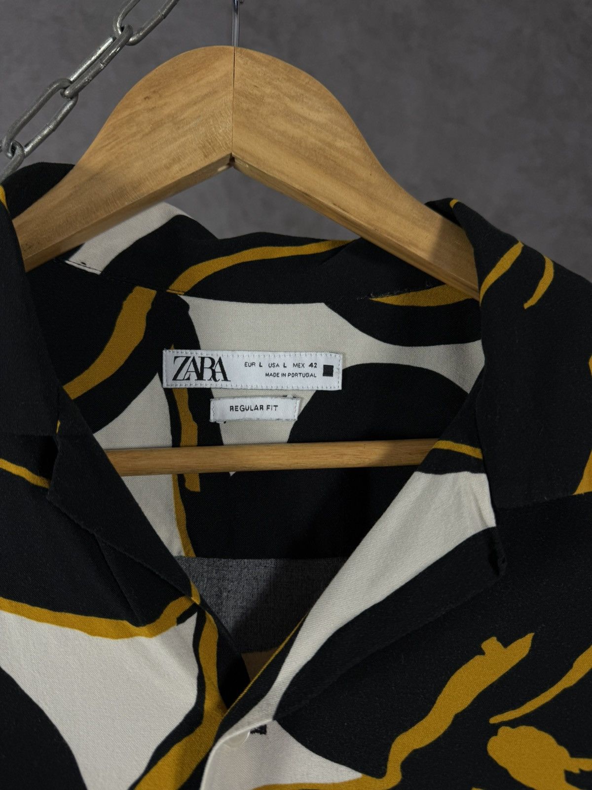 Zara Zara Man art crazy hawaiian shirt Size US L / EU 52-54 / 3 - 3 Thumbnail