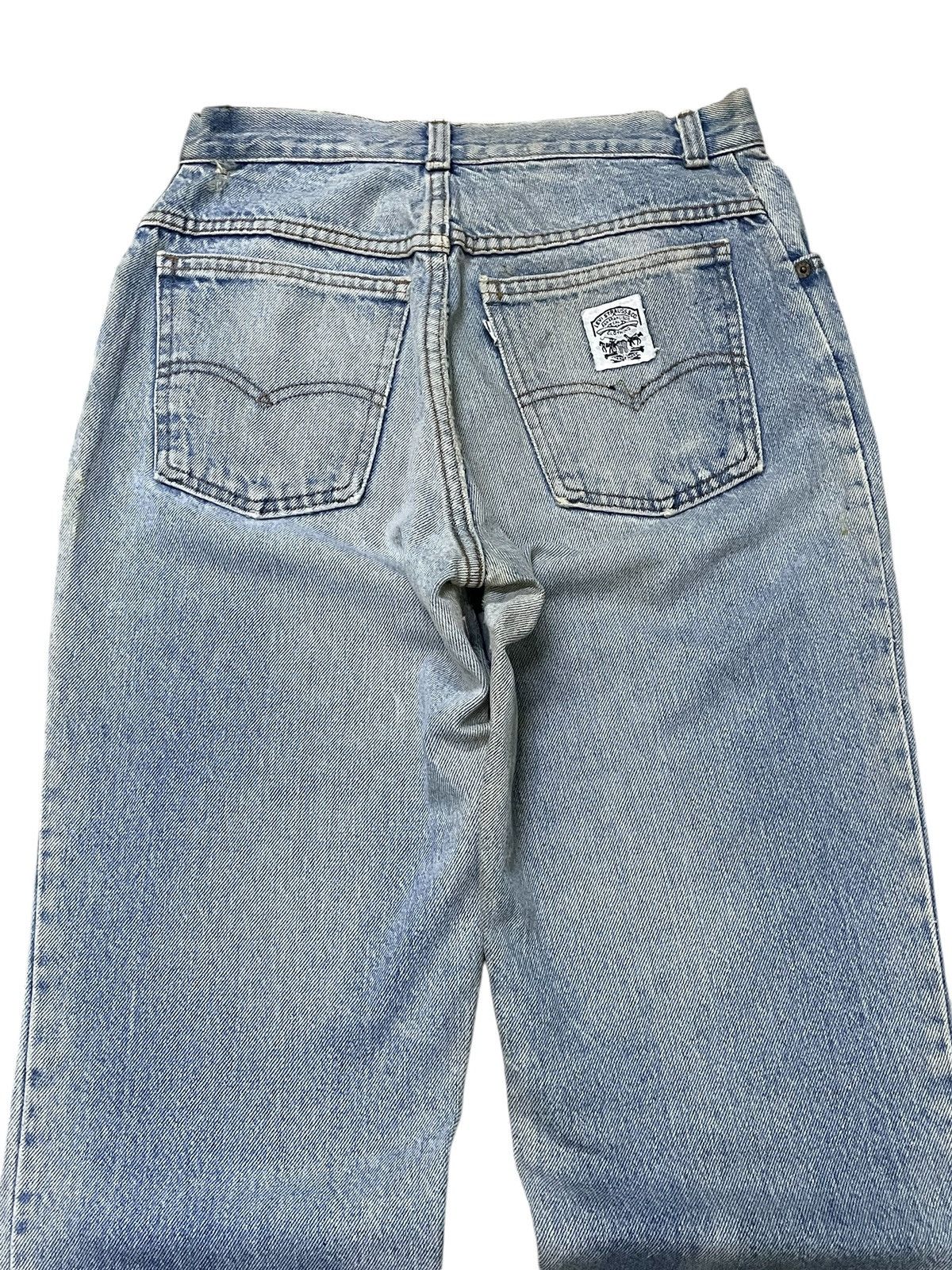Levi's × Vintage Vintage Levis White Tab Baggy Loose Tapered Leg Jeans Size US 29 - 16 Thumbnail
