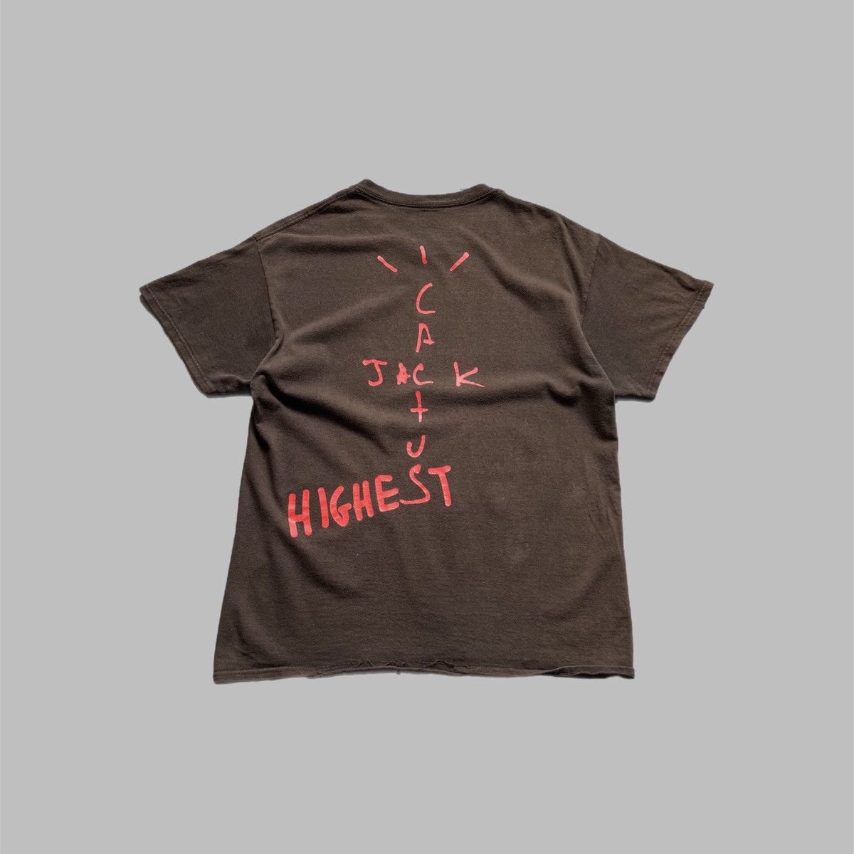 Band Tees × Rap Tees × Snipes T-shirt Nike cactus jack Travis Scott Brown Size L Size US L / EU 52-54 / 3 - 1 Thumbnail
