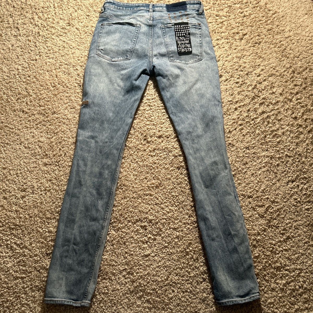Ksubi Ksubi Van Wrinkle Jeans ‘Sky High Metallic Size US 31 - 3 Thumbnail
