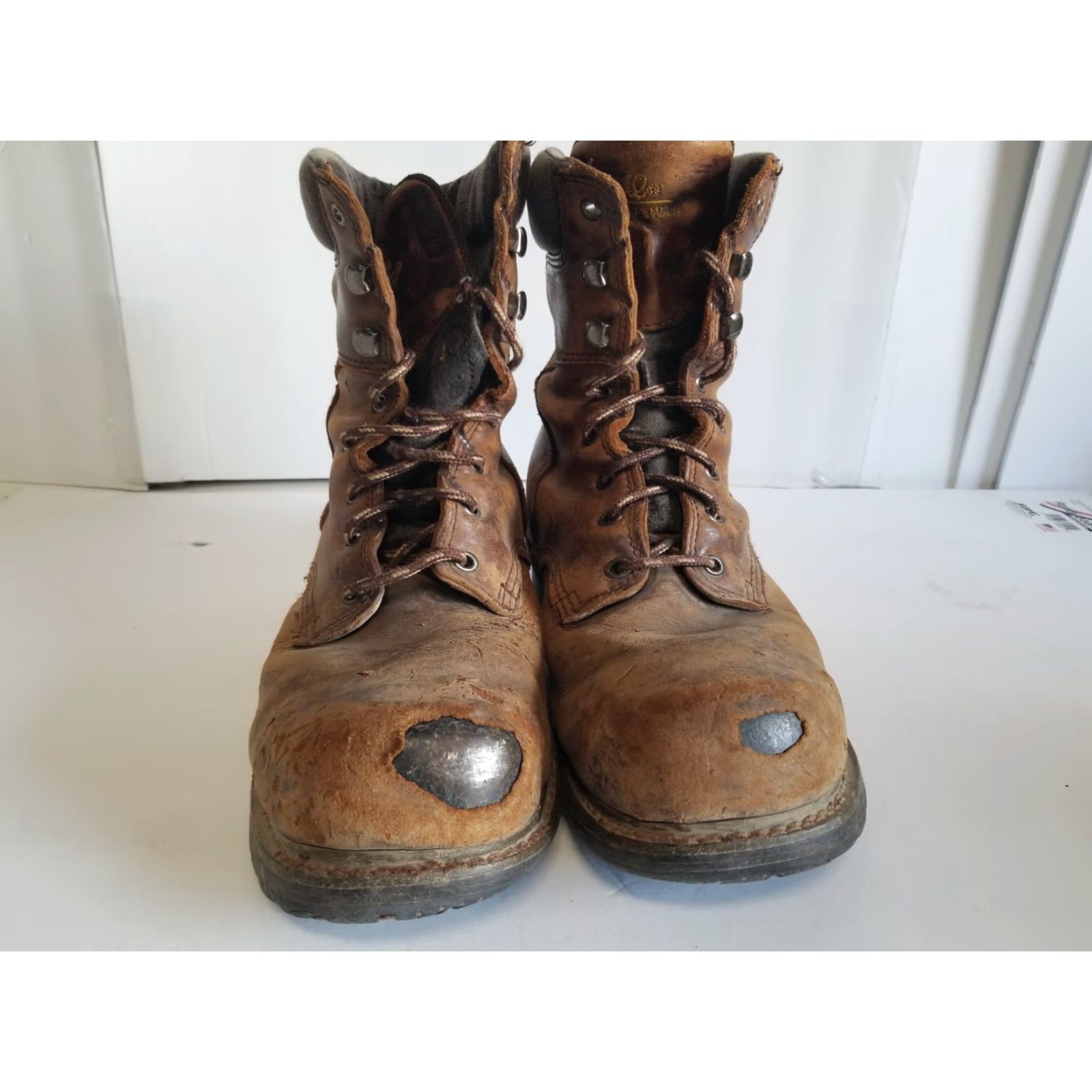 Chippewa Chippewa Logger Boots Men 8.5 Brown Leather Distressed Steel Toe 55026 Size US 9 / EU 42 - 6 Thumbnail