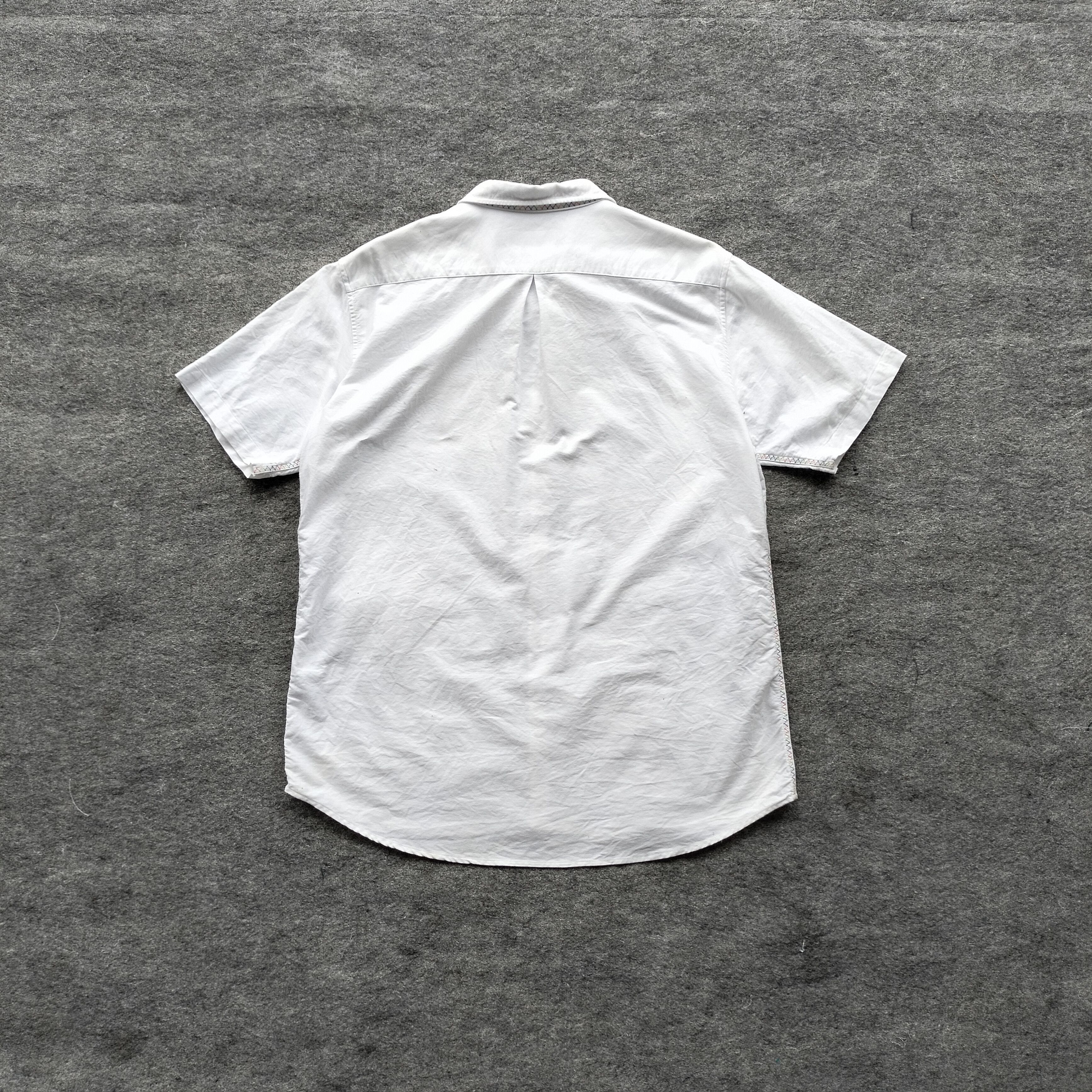 Beams Plus Rework Beams Japan patchwork ss shirt Size US XL / EU 56 / 4 - 2 Thumbnail