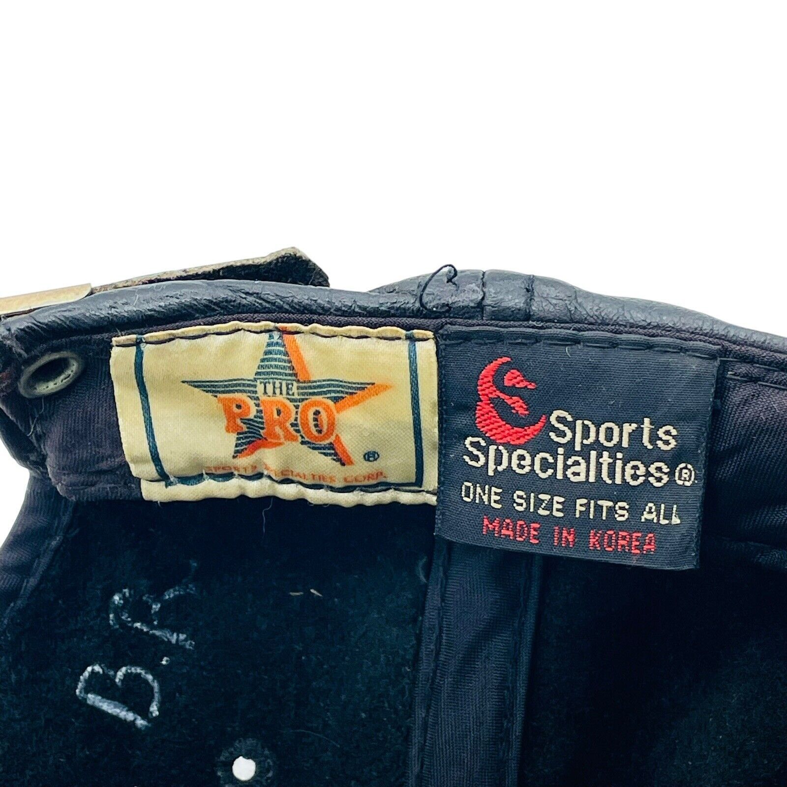 Sports Specialties VTG Sports Specialties Leather San Antonio Spurs Hat Script Size ONE SIZE - 6 Thumbnail