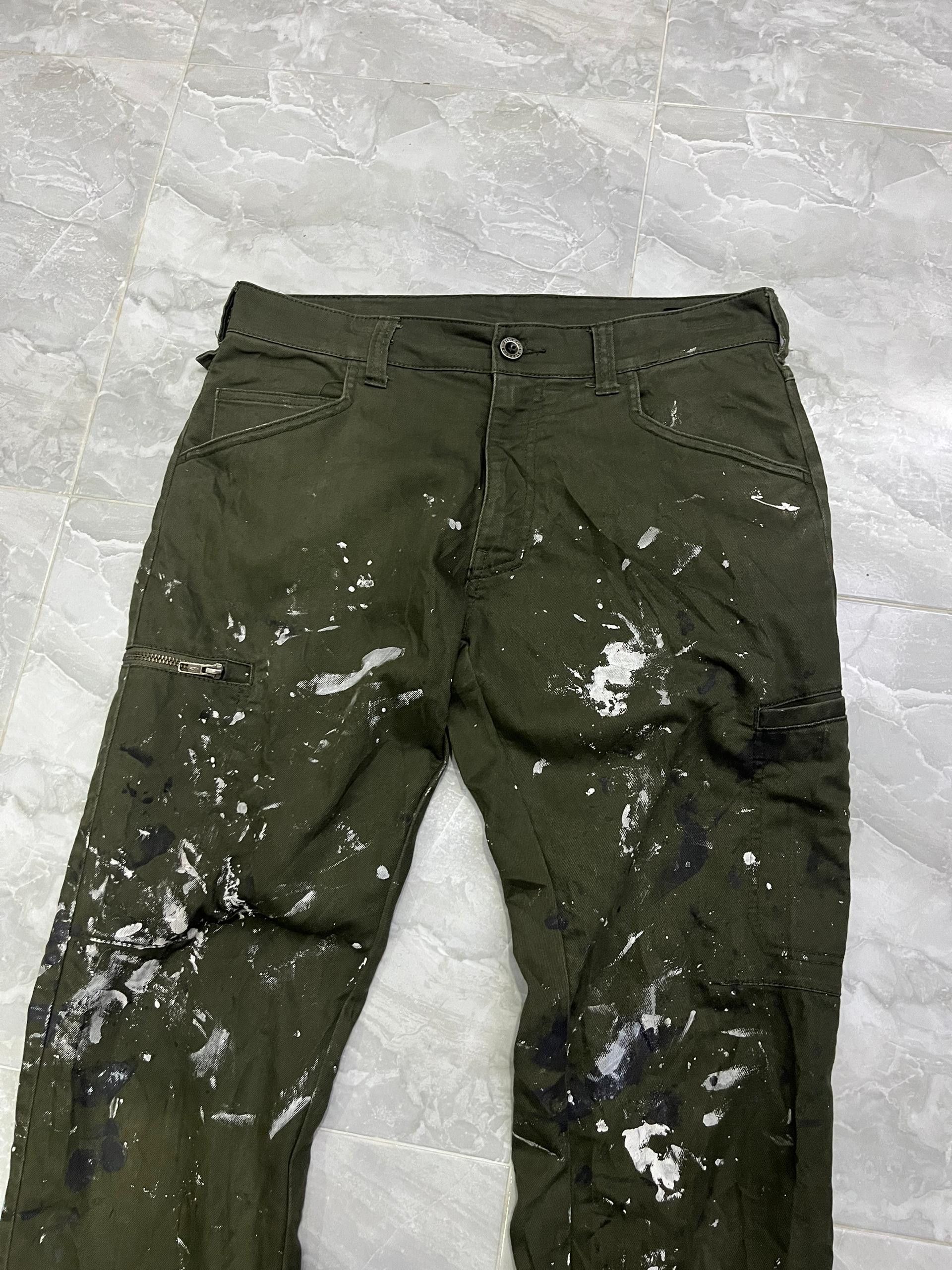 Japanese Brand FieldCore Paint Splatter Work Pants Archive Size US 32 / EU 48 - 2 Thumbnail