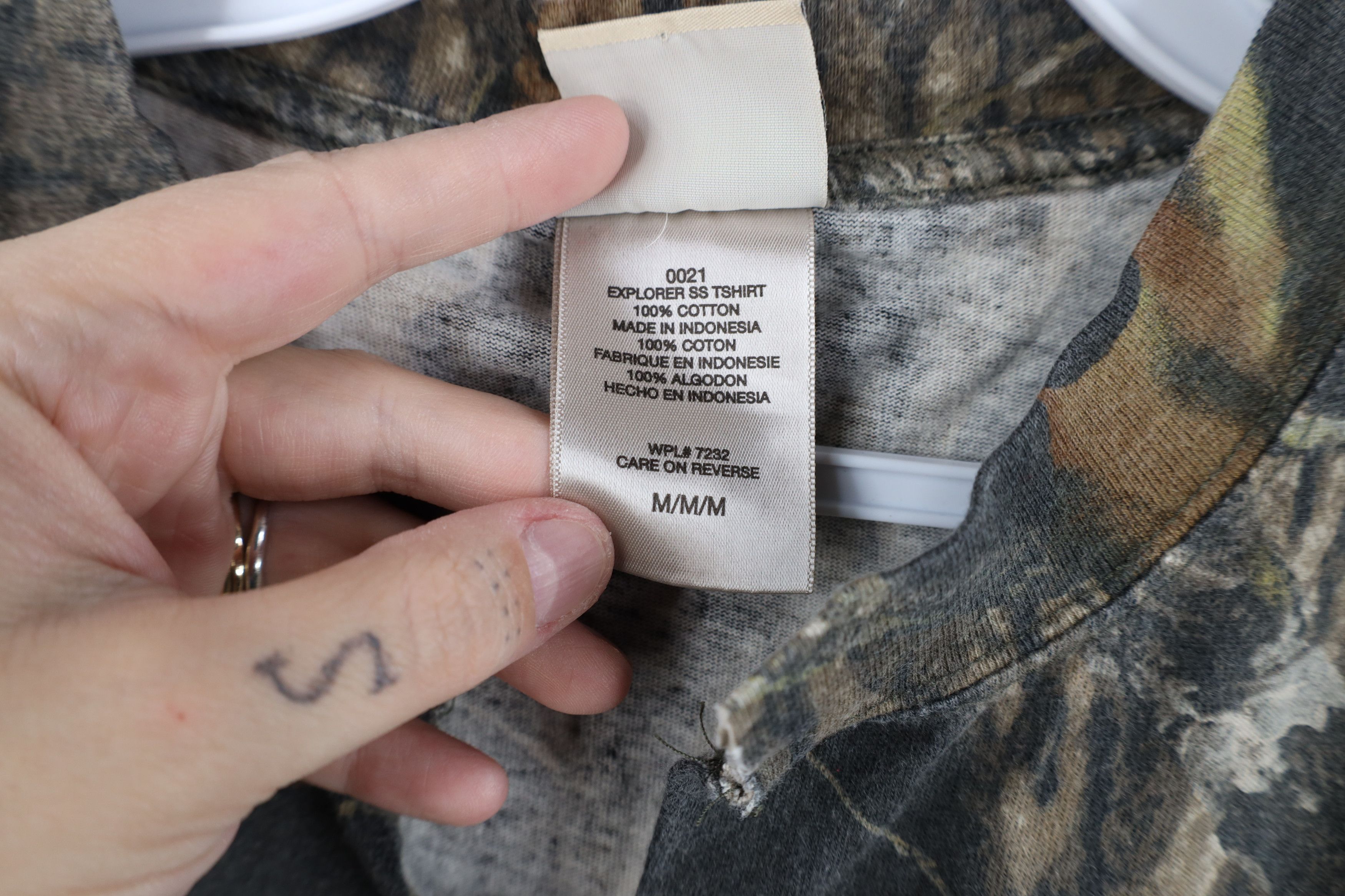 Mossy Oaks × Vintage Vintage Mossy Oak Camouflage Cut Off Sleeveless T-Shirt Size US M / EU 48-50 / 2 - 8 Thumbnail