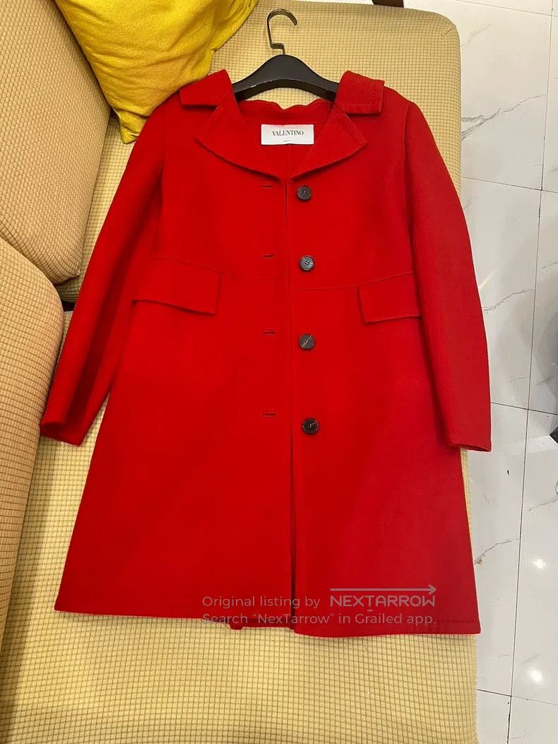 Valentino Valentino overcoat Size L / US 10 / IT 46 - 1 Thumbnail