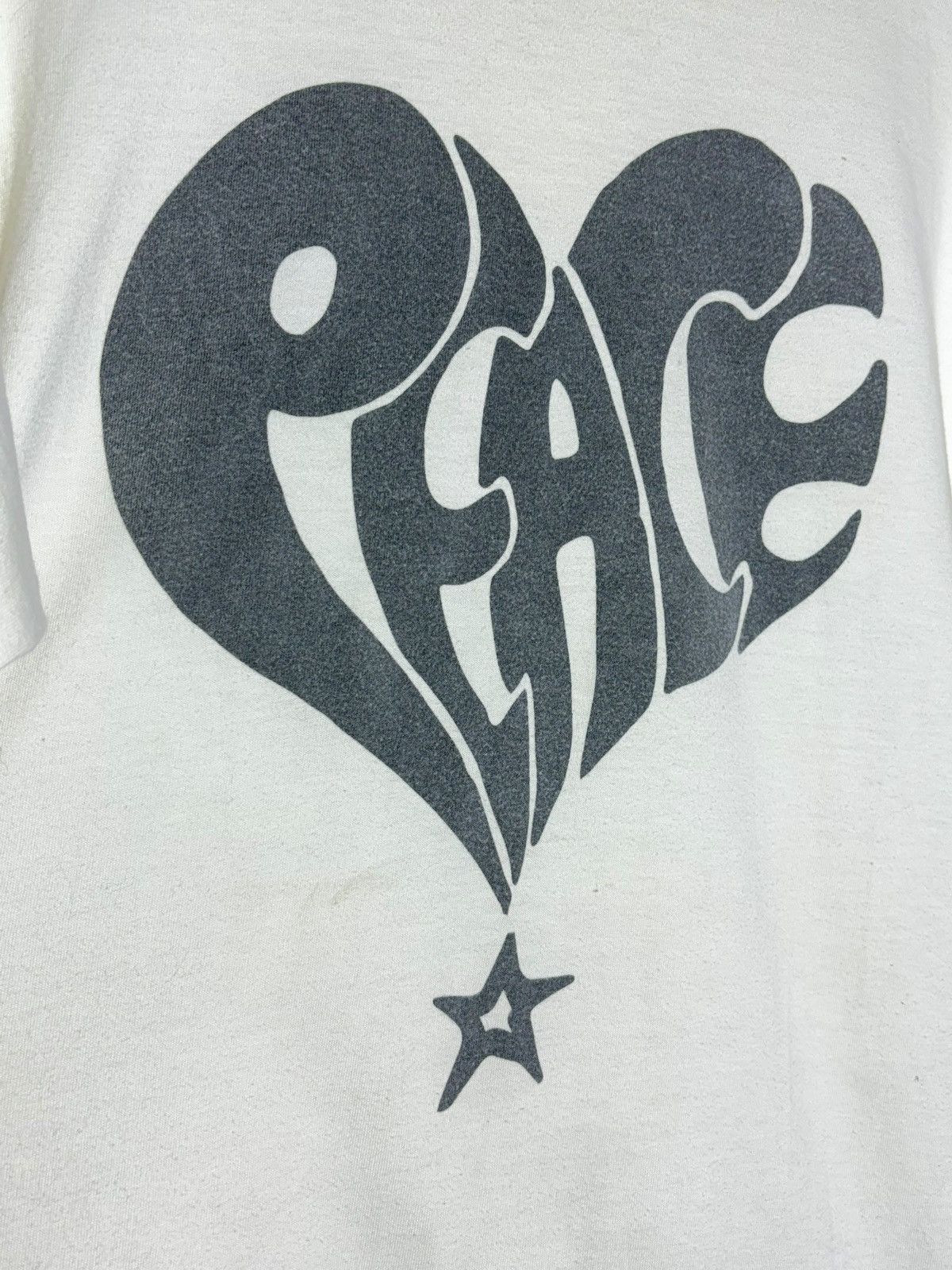 Stussy Vintage Stussy Peace Hype Y2K Skategang Retro T-shirt Size US M / EU 48-50 / 2 - 4 Thumbnail