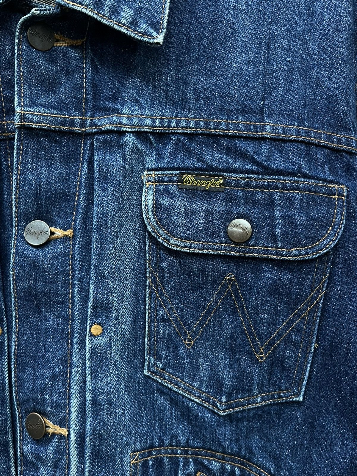 Wrangler Wrangler Lot 111MJ Western Denim Jacket Made in Japan Size US L / EU 52-54 / 3 - 3 Thumbnail