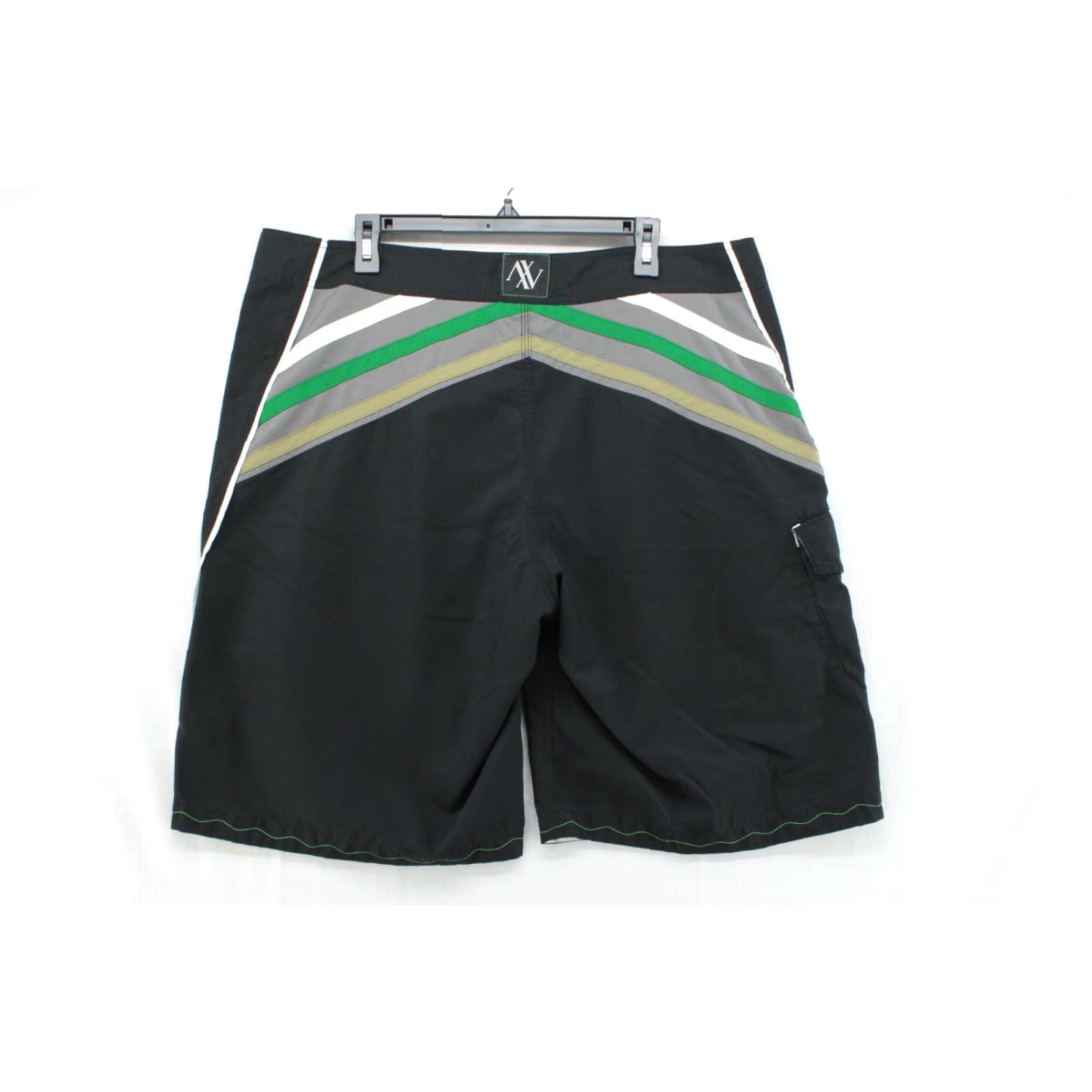 Vintage ATWATER Board Shorts Men 38 Black Embroidered Logo Swim Trunks Beachy Preppy Size US 38 / EU 54 - 4 Thumbnail
