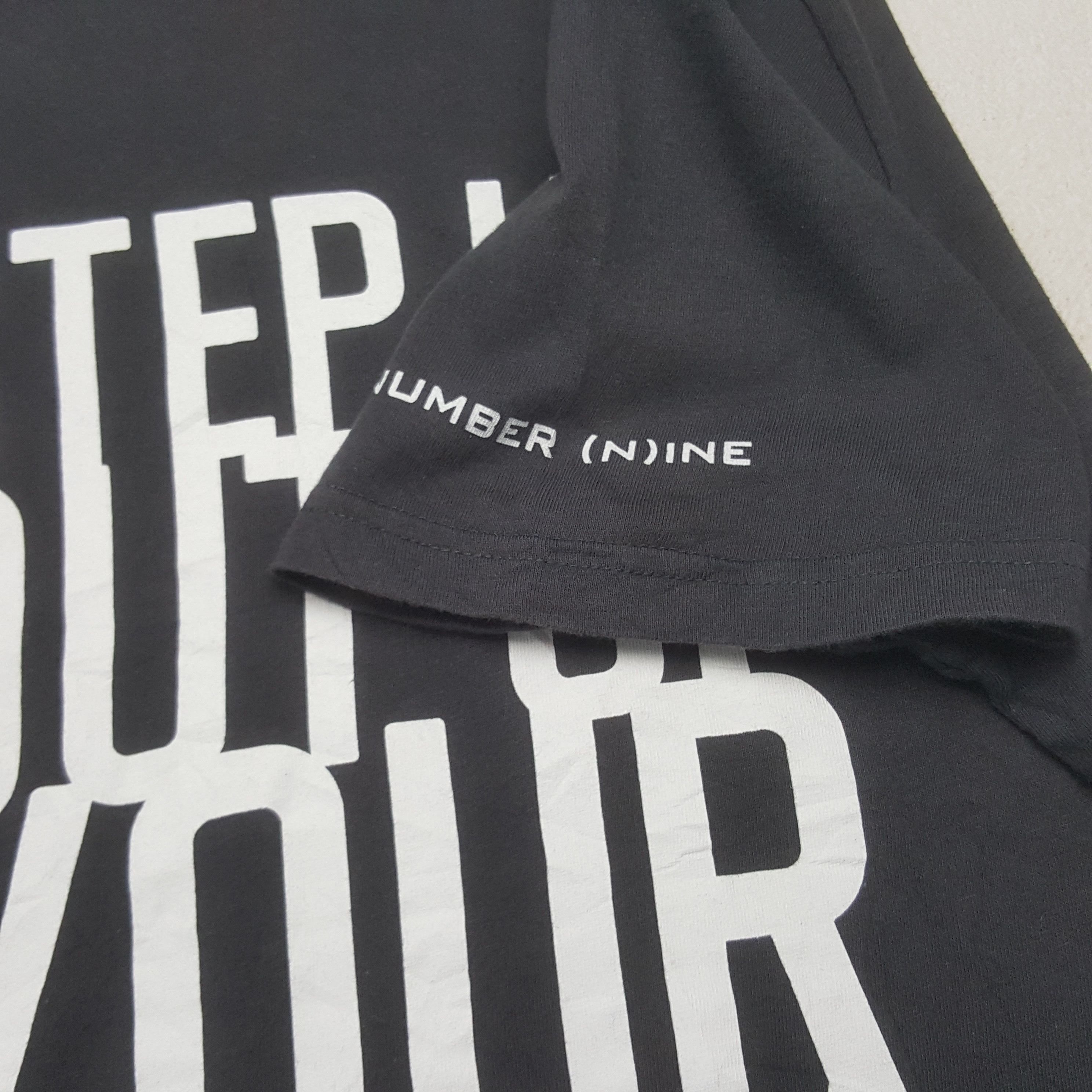 Number (N)ine Vintage Number (N)ine Custom Spell Out Signature Tshirt Size US L / EU 52-54 / 3 - 6 Thumbnail