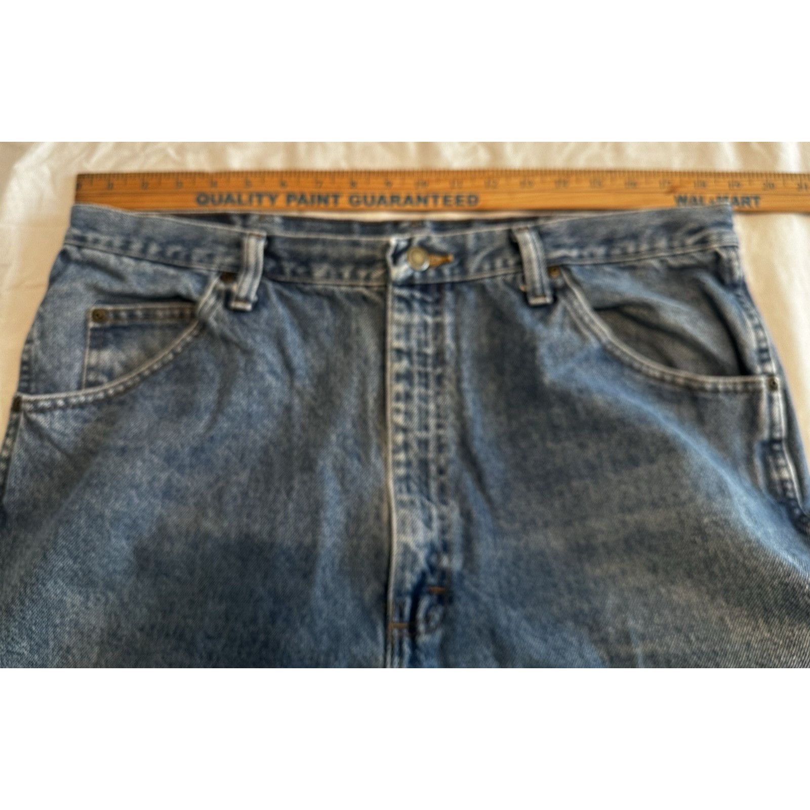Wrangler Wrangler Men's Jeans Blue 38x34 Regular Fit Western Cowboy Size US 38 / EU 54 - 7 Thumbnail