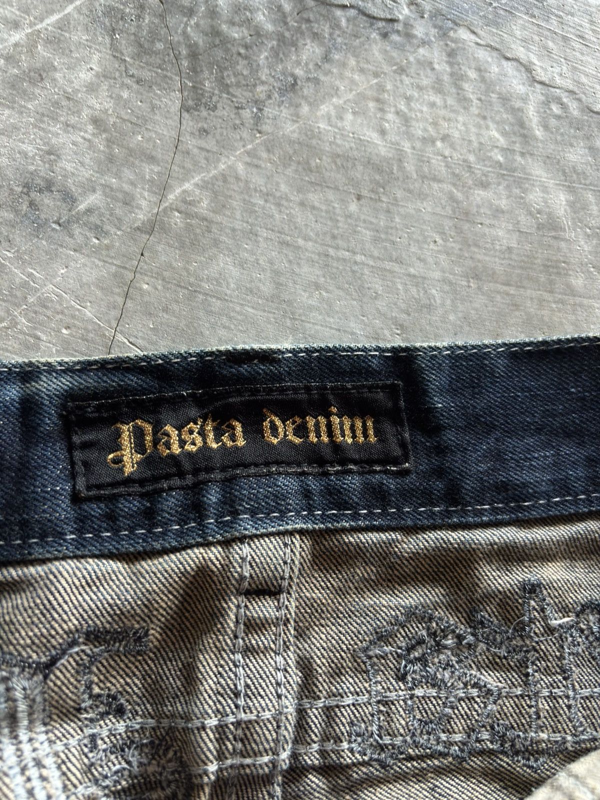 Hysteric Glamour PASTA DENIM rusty mud fade wash distressed japanese punk Size US 35 - 5 Thumbnail